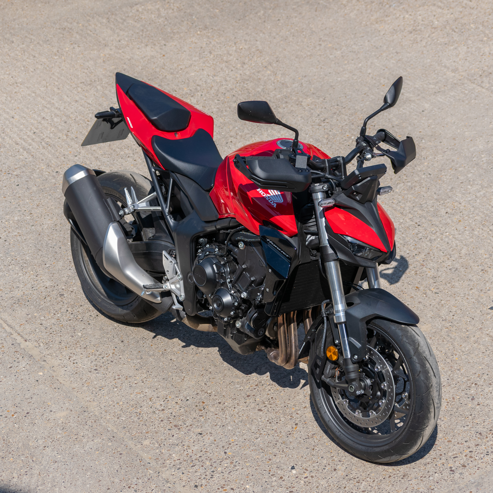 Pyramid Handguards | Matte Black | Honda CB1000 Hornet inc SP 2025>Current - Shop name