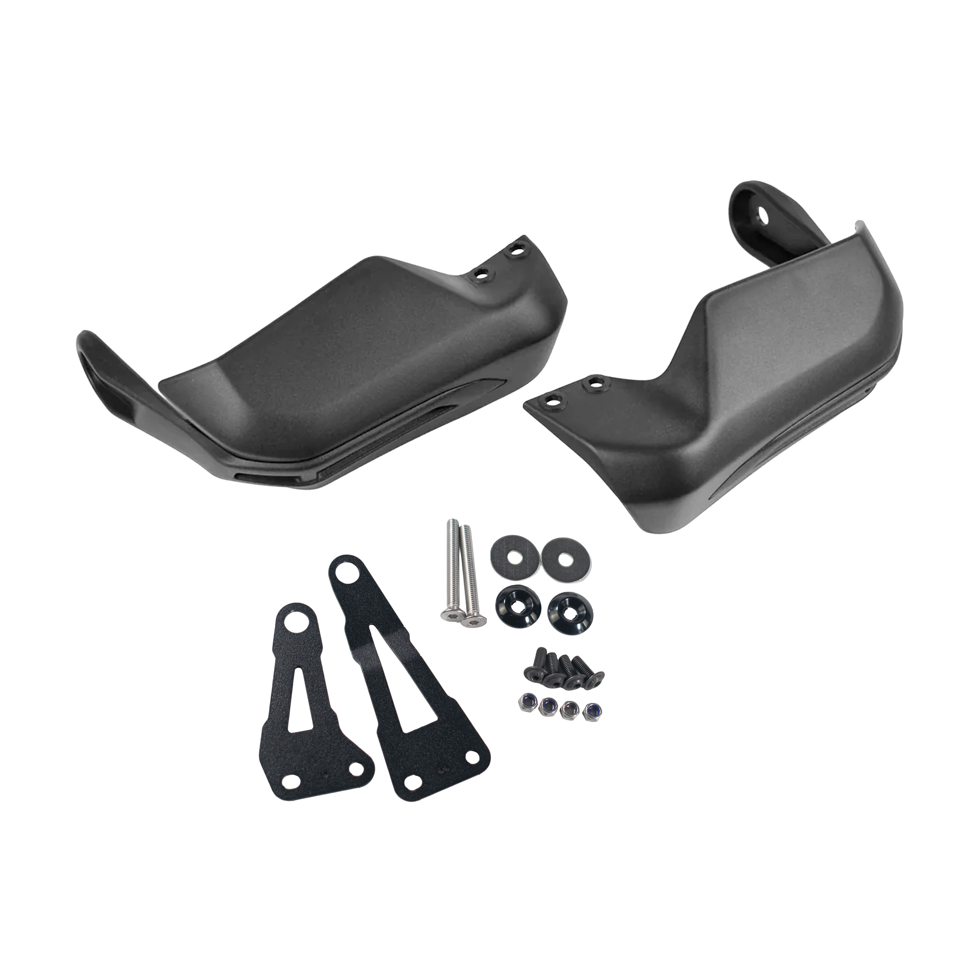 Pyramid Handguards | Matte Black | Honda GB350S 2025>Current - Pyramid Motorcycle Accessories
