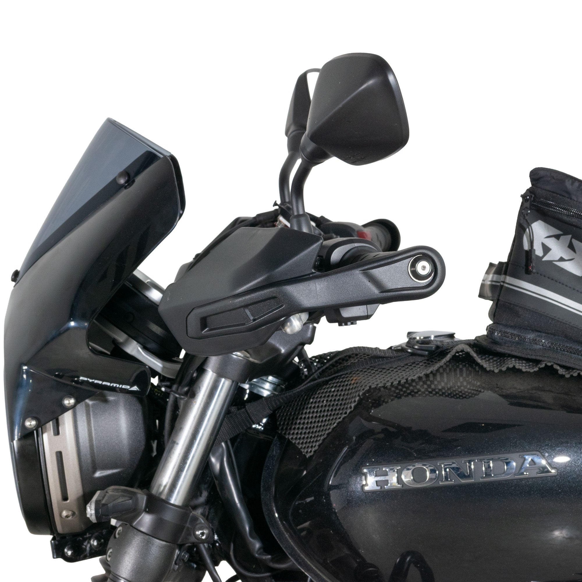 Pyramid Handguards | Matte Black | Honda GB350S 2025>Current - Shop name