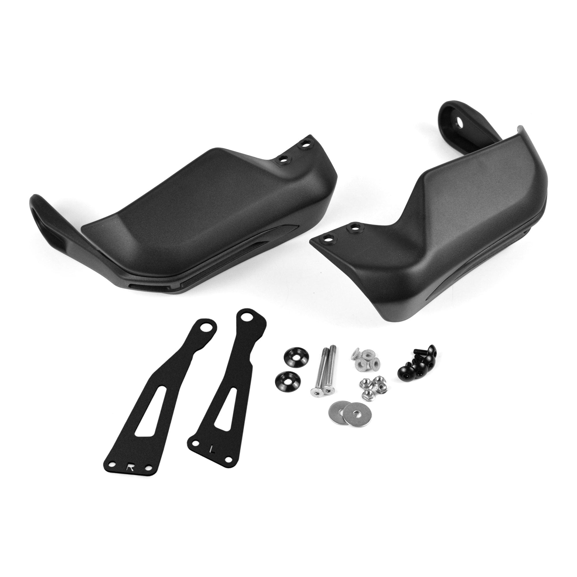 Pyramid Handguards | Matte Black | Moto Guzzi V100 Mandello 2022>Current - Shop name