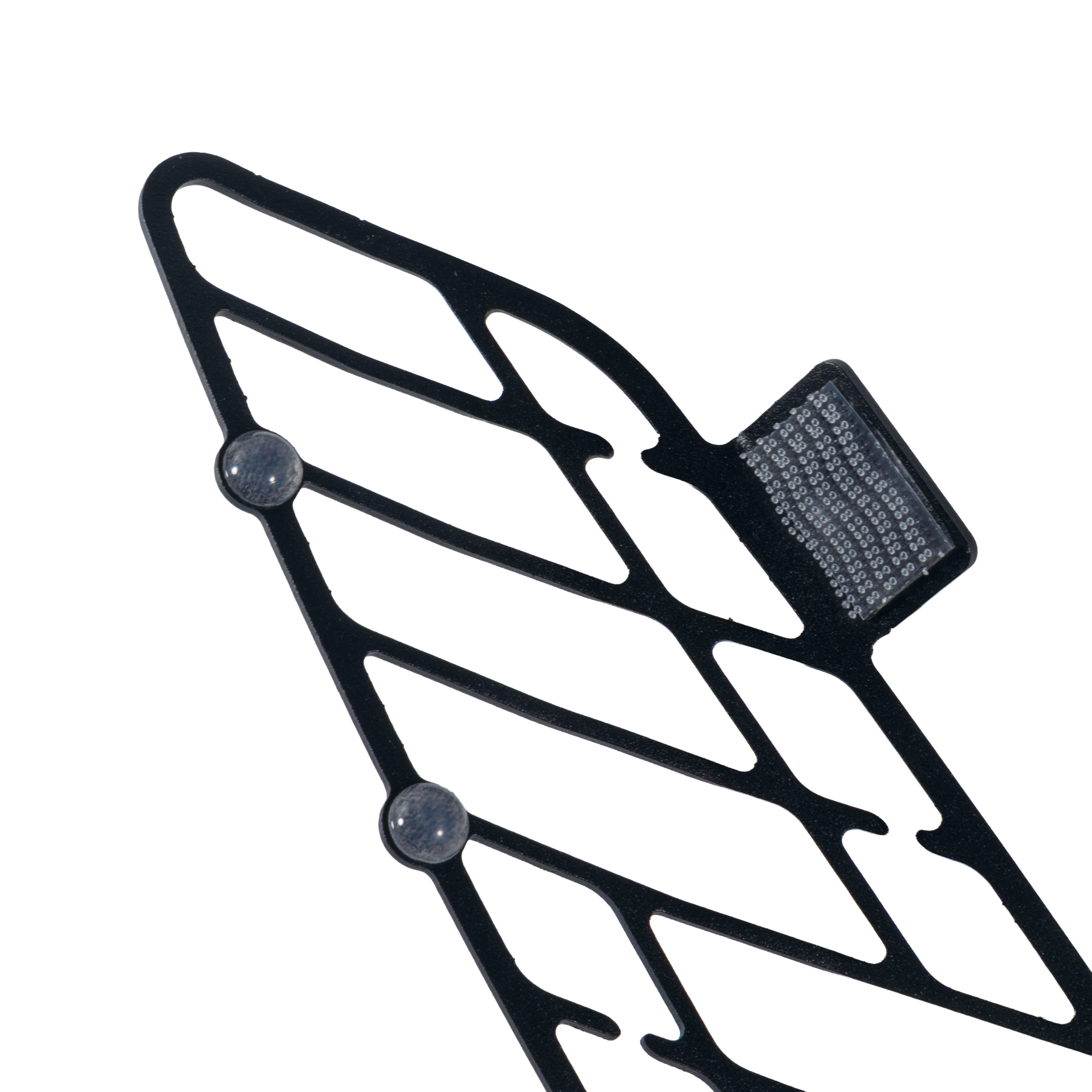 Pyramid Headlight Guards | Matte Black | Yamaha Tracer 9 2025>Current - Pyramid Motorcycle Accessories