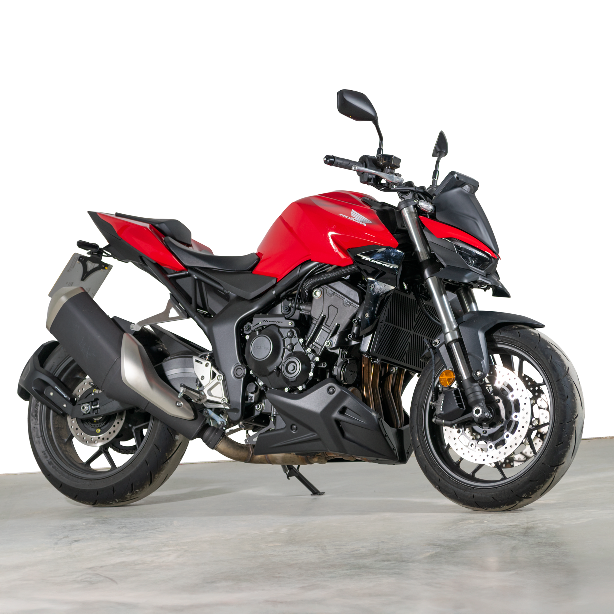 Pyramid Horn Cover | Black | Honda CB1000 Hornet inc SP 2025>Current - Shop name