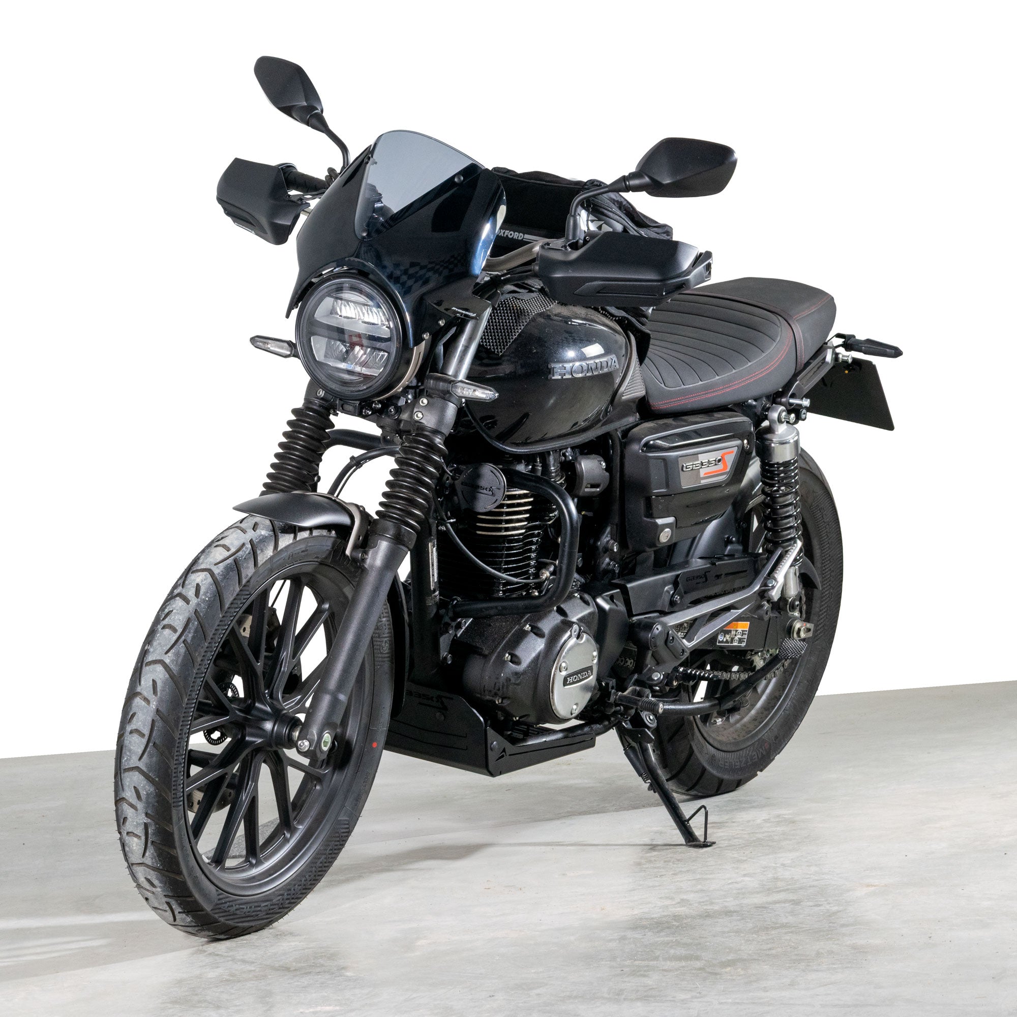 Pyramid Horn Cover | Black | Honda GB350S 2025>Current - Shop name