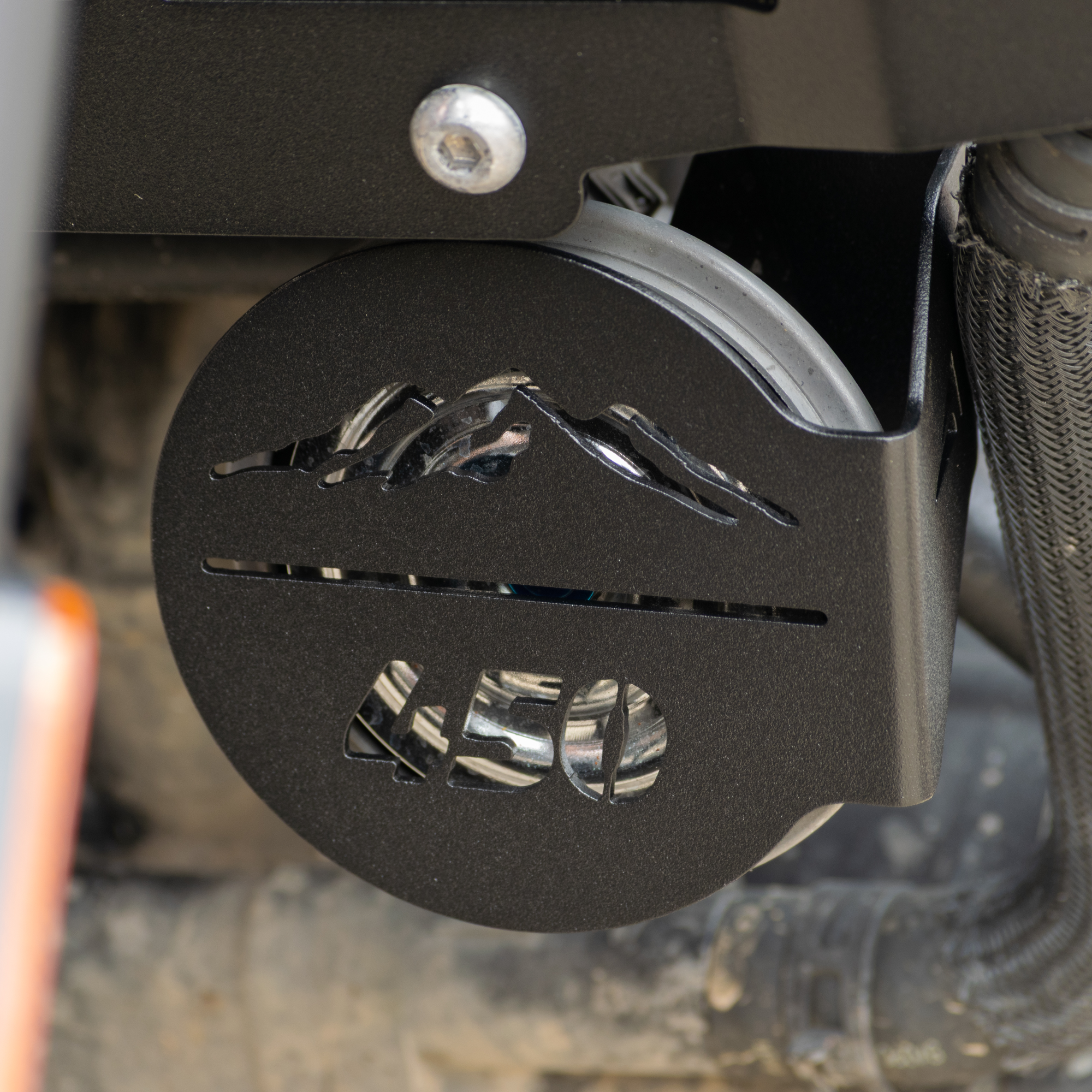 Pyramid Horn Cover | Black | Royal Enfield Guerrilla 450 2024>Current - Shop name