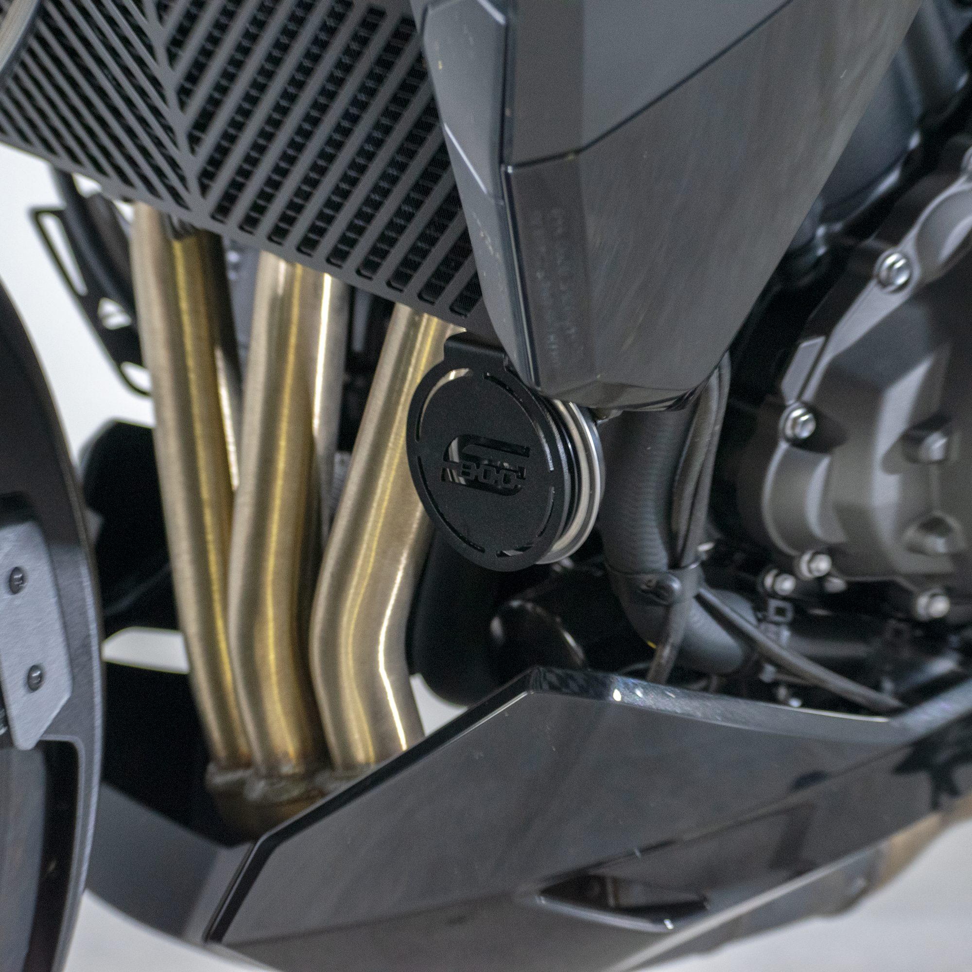 Pyramid Horn Cover | Black | Yamaha MT-07 2025>Current - Pyramid Motorcycle Accessories