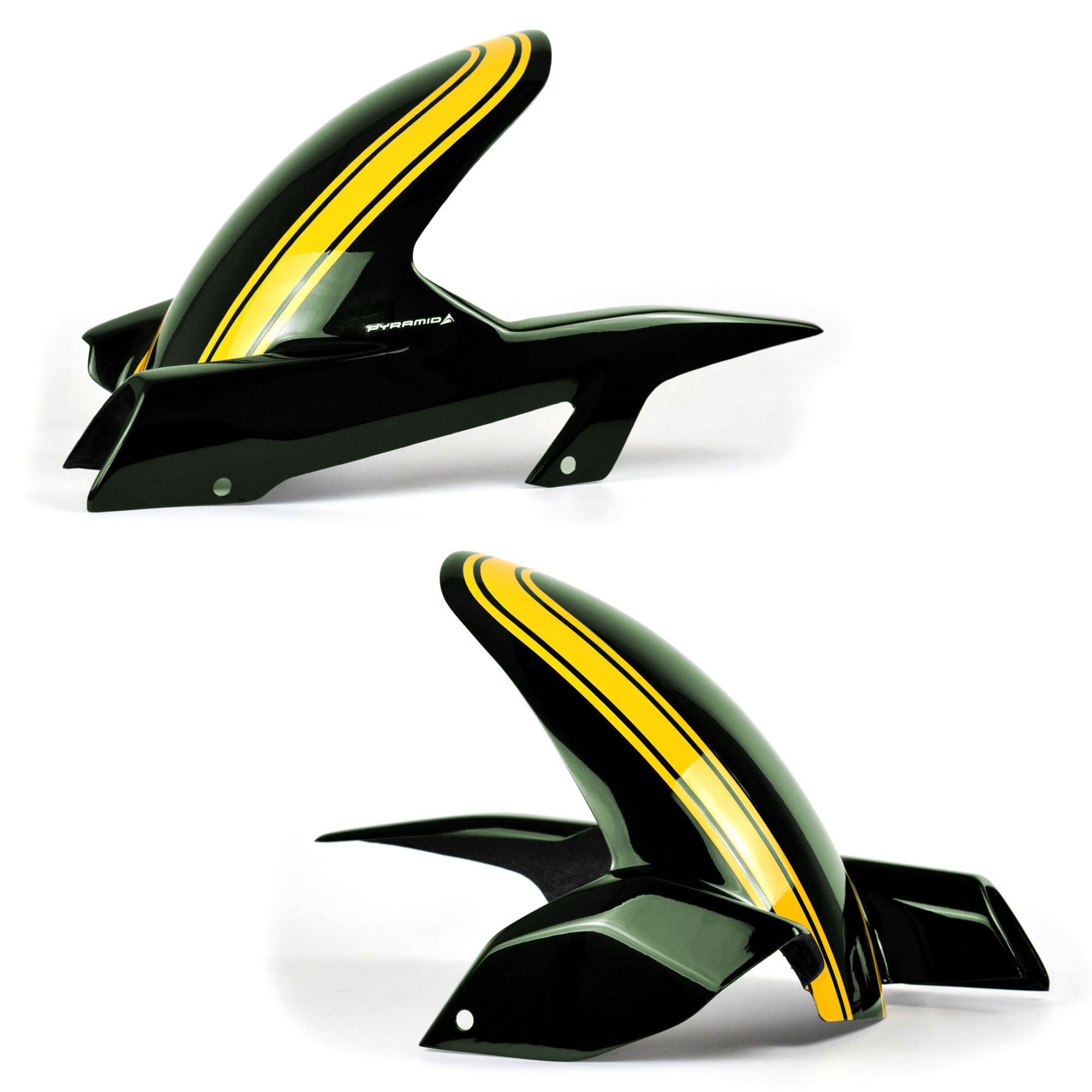 Pyramid Hugger | Candy Green/Metallic Yellow | Kawasaki Z 900 RS 2024>Current - Shop name