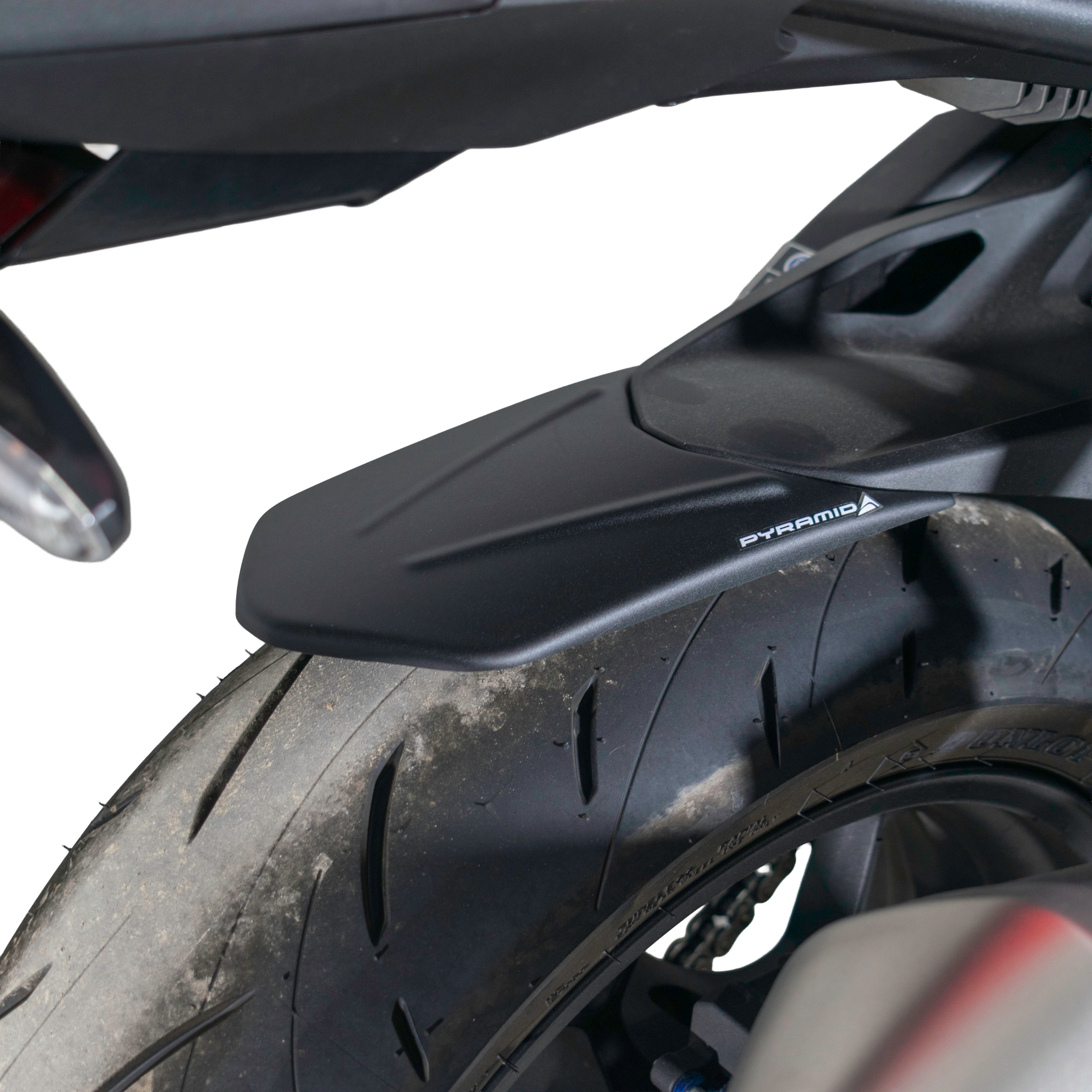Pyramid Hugger Extension | Matte Black | Honda CB1000 Hornet inc SP 2025>Current - Shop name