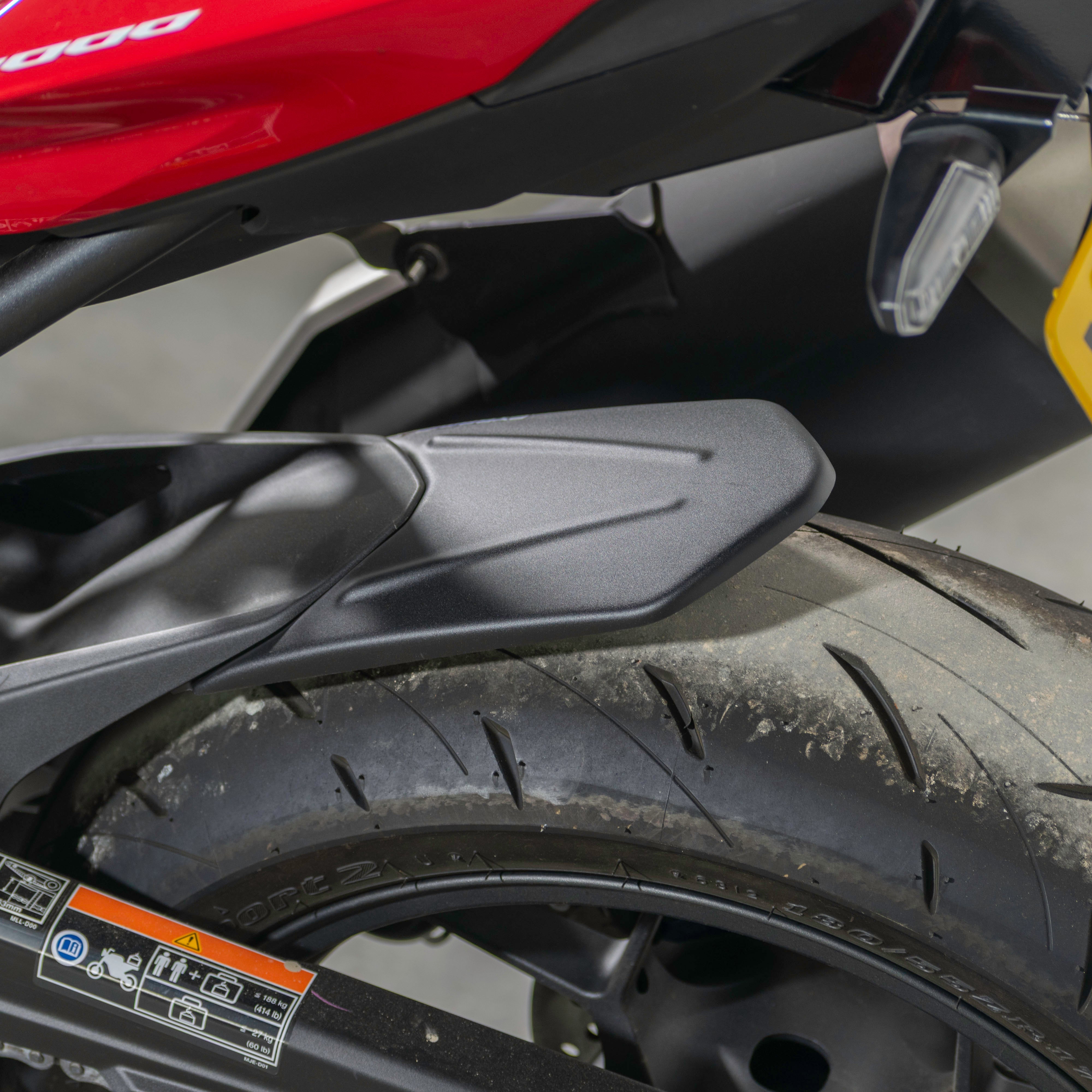 Pyramid Hugger Extension | Matte Black | Honda CB1000 Hornet inc SP 2025>Current - Shop name