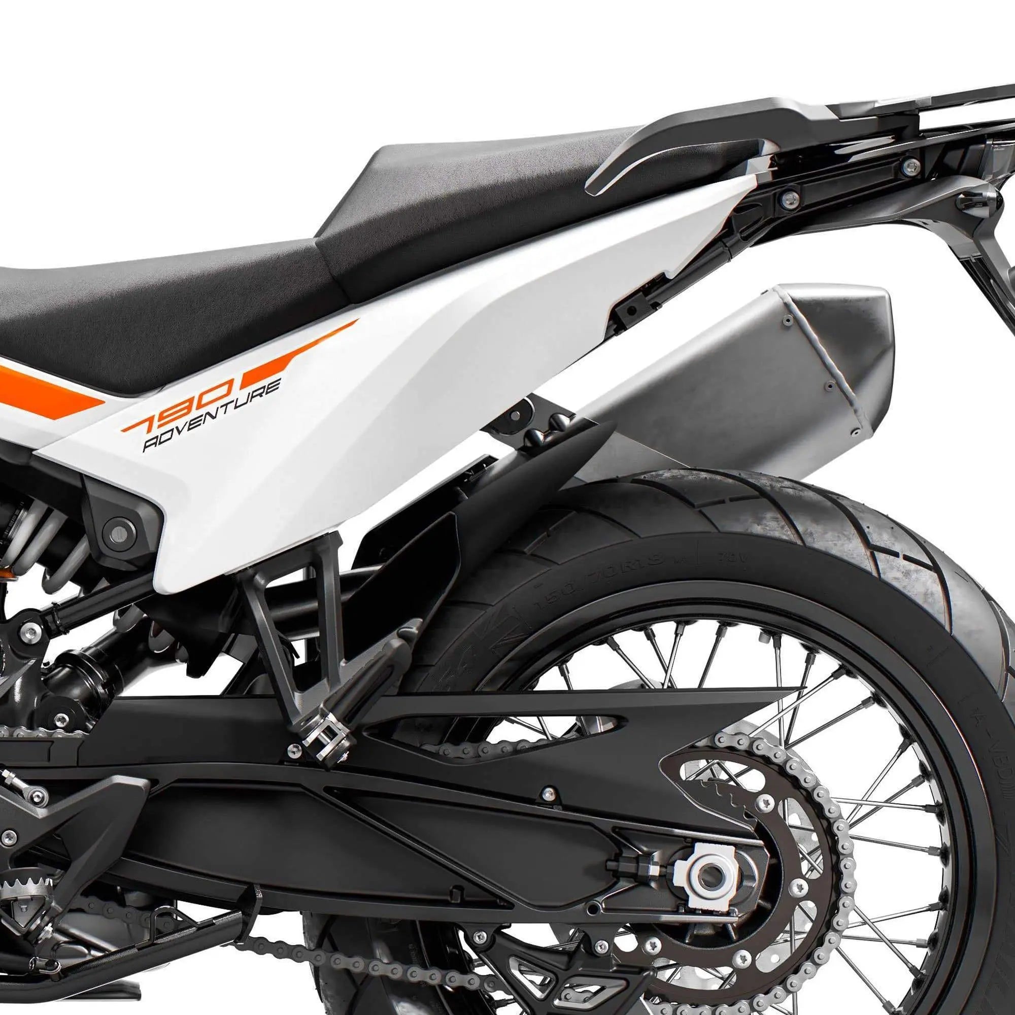 Pyramid Hugger Extension | Matte Black | KTM 790 Adventure 2019>Current - Shop name