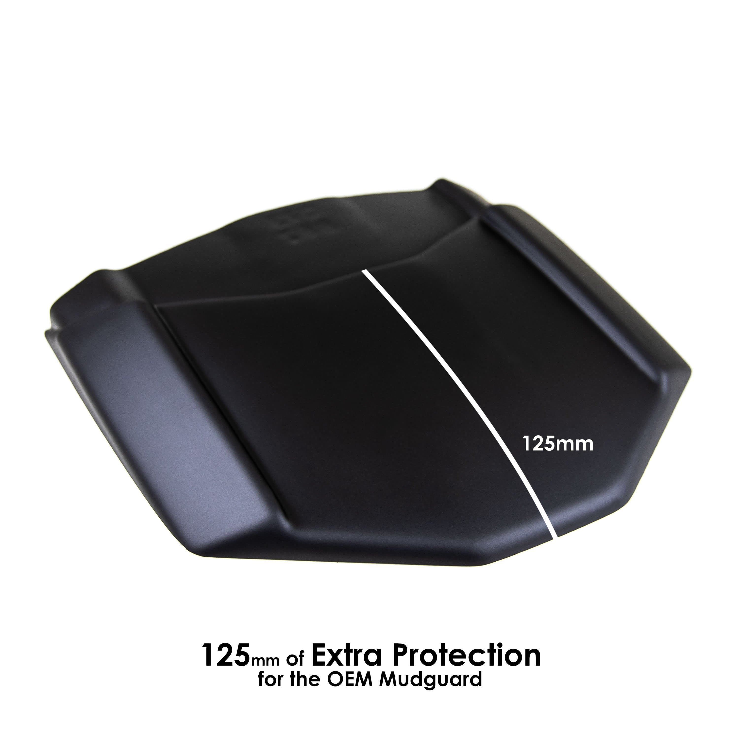 Pyramid Hugger Extension | Matte Black | Kawasaki Versys 1000 Tourer 2019>2024 - Pyramid Motorcycle Accessories