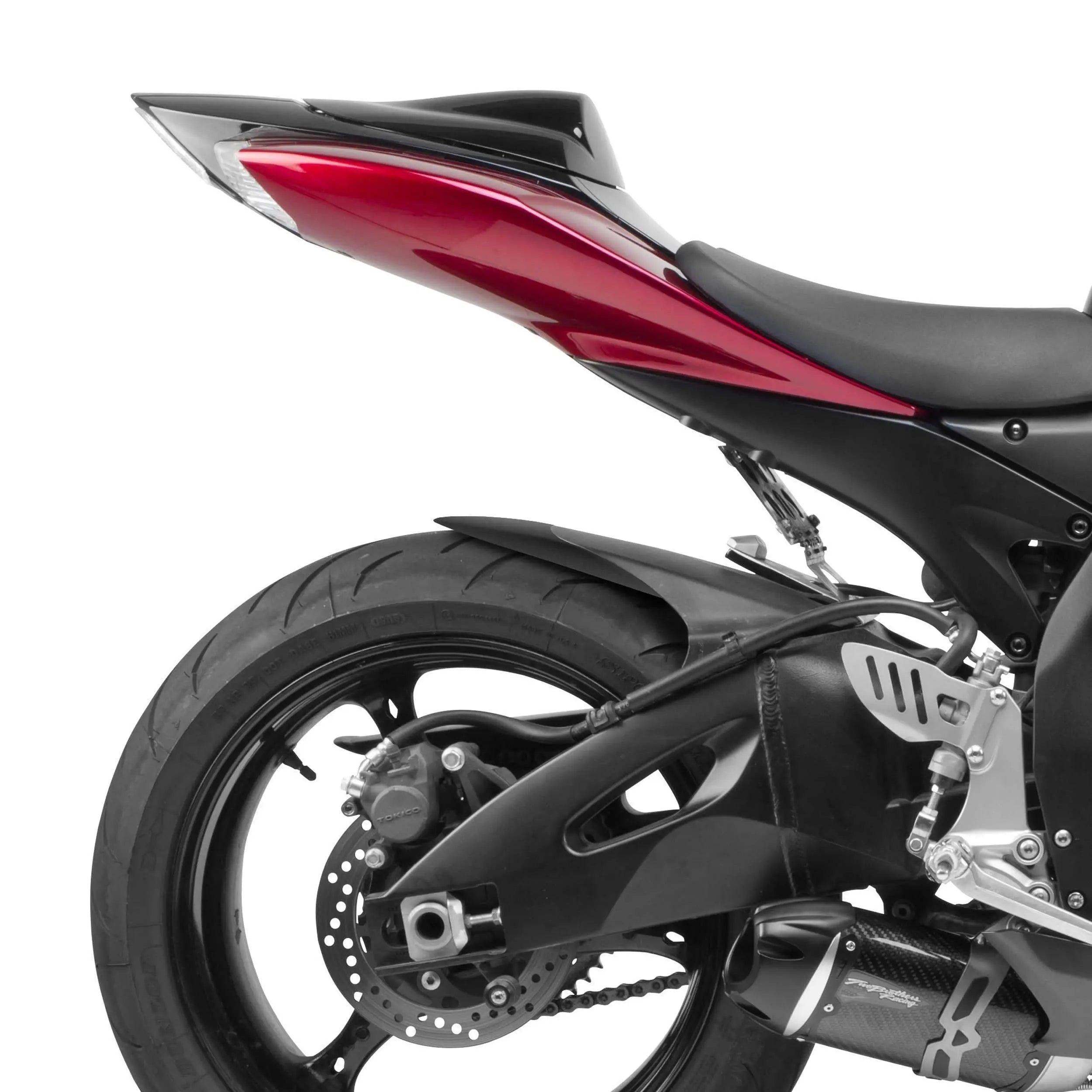 Pyramid Hugger Extension | Matte Black | Suzuki GSX-R600 2006>2007 - Shop name