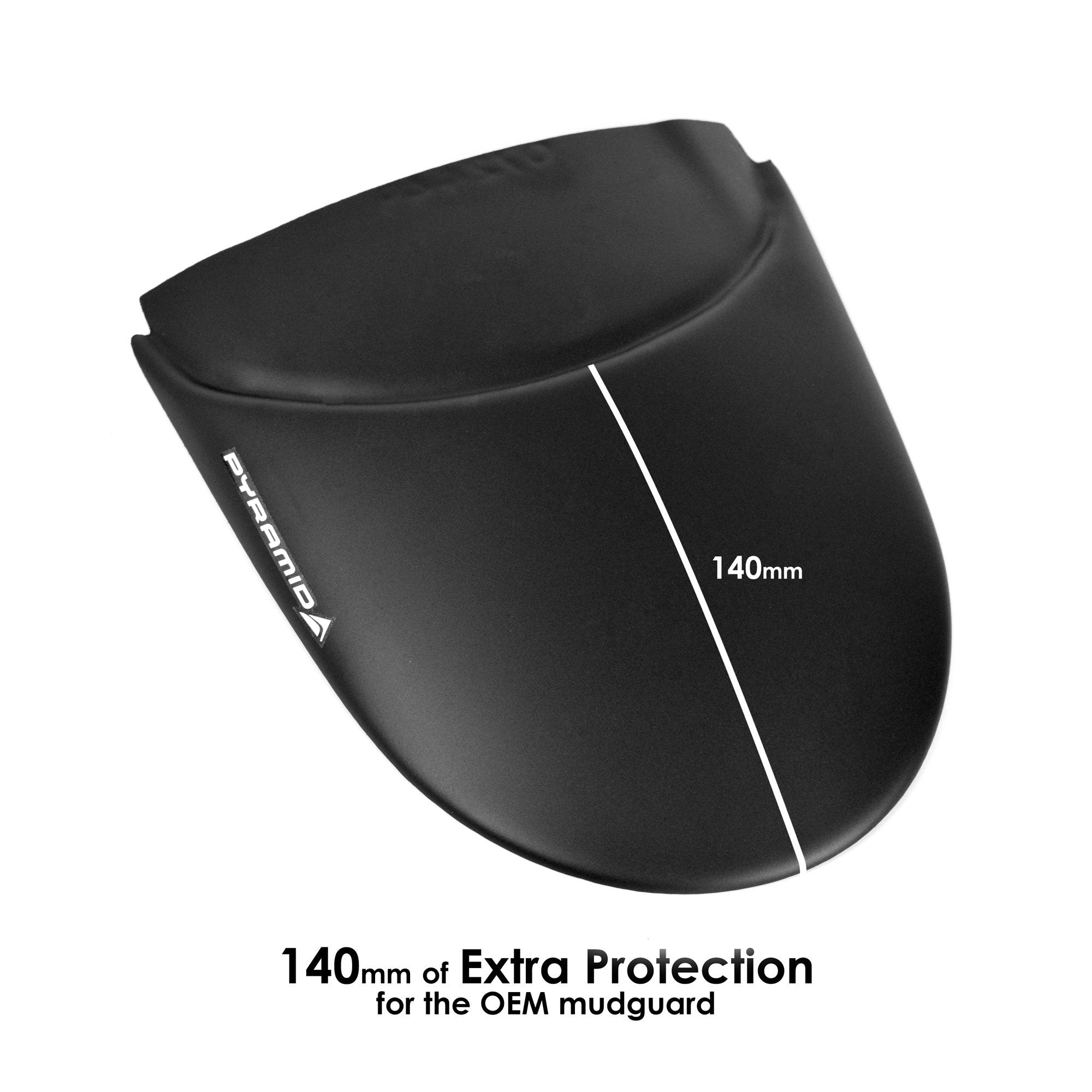 Pyramid Hugger Extension | Matte Black | Yamaha MT-09 2021>Current -  Shop name