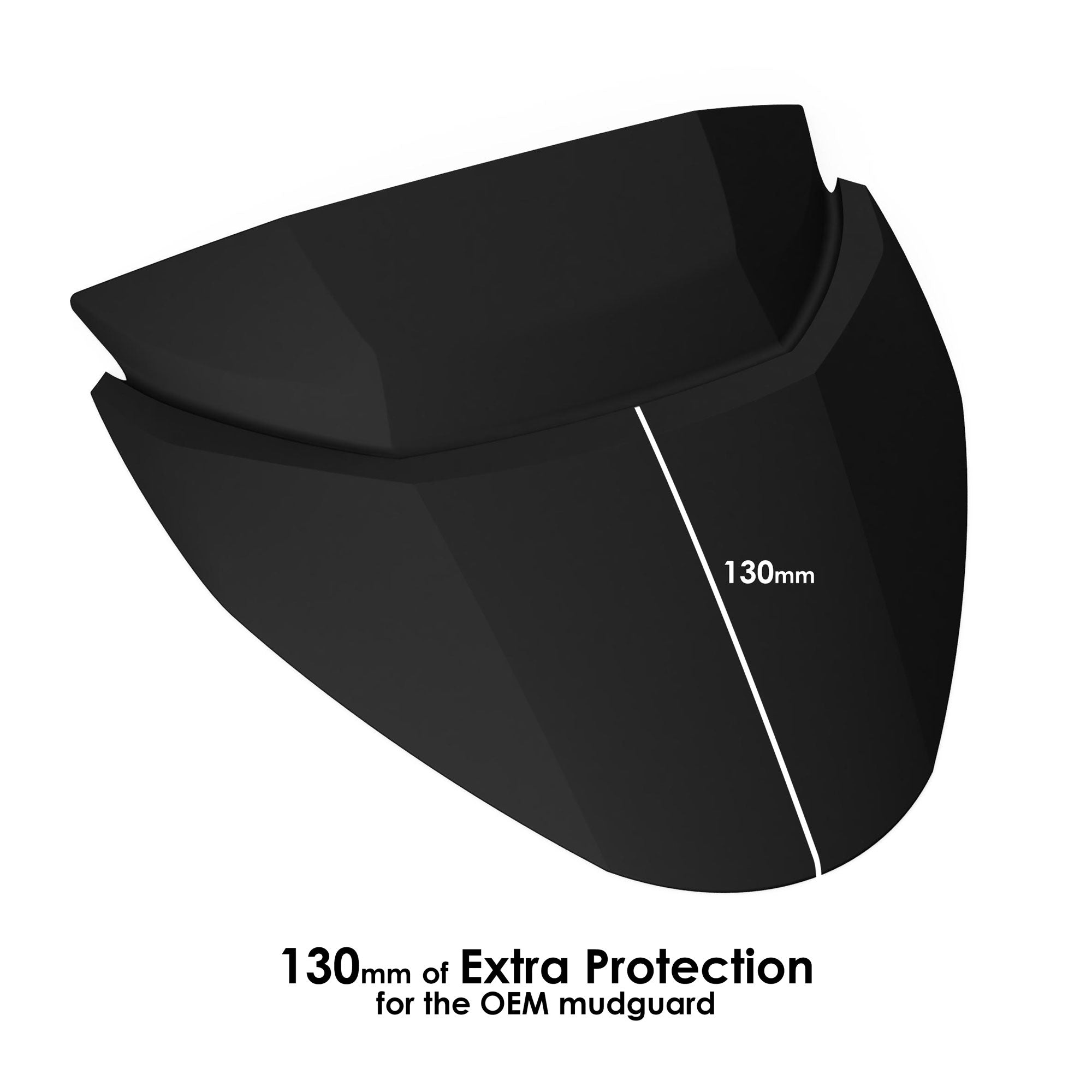 Pyramid Hugger Extension | Matte Black | Zero SR/S 2020>Current - Shop name