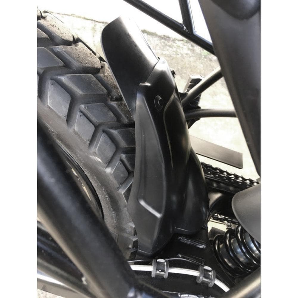 Pyramid Hugger Flap | Black | Royal Enfield Himalayan 410 2018>2024 - Shop name