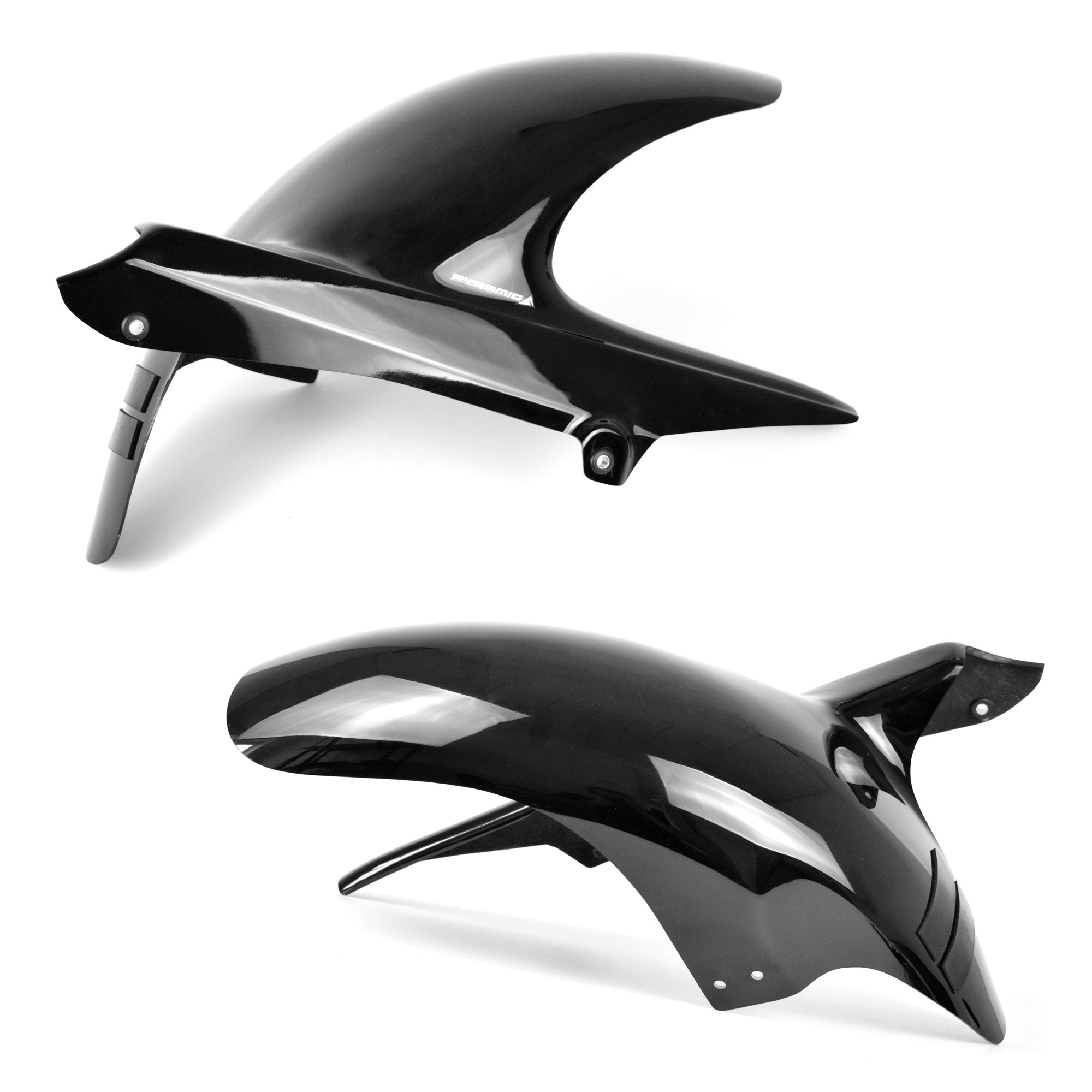 Pyramid Hugger | Gloss Black | Honda CB750 Hornet 2023>2025 - Shop name