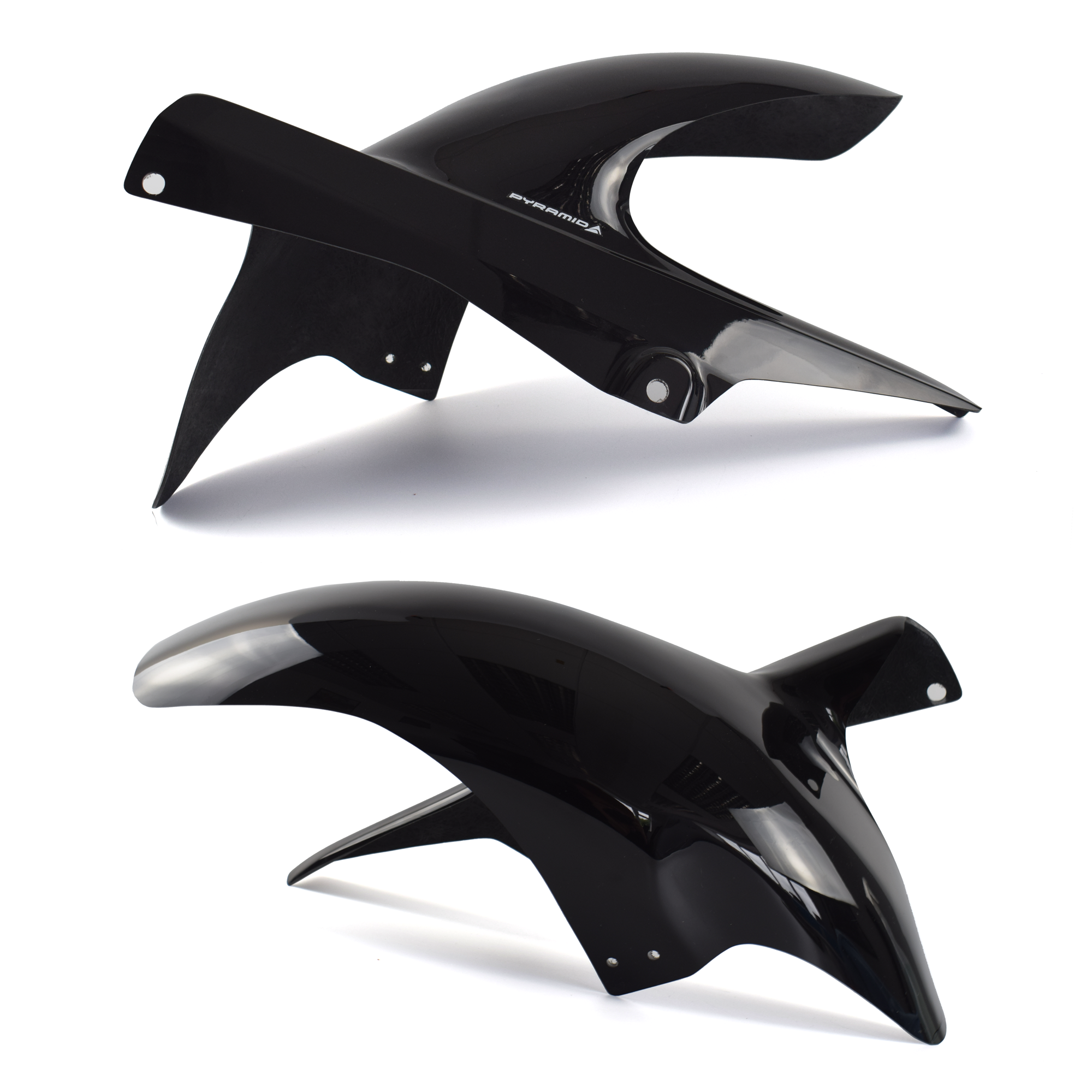 Pyramid Hugger | Gloss Black | Honda NC 700 X 2012>Current - Pyramid Motorcycle Accessories