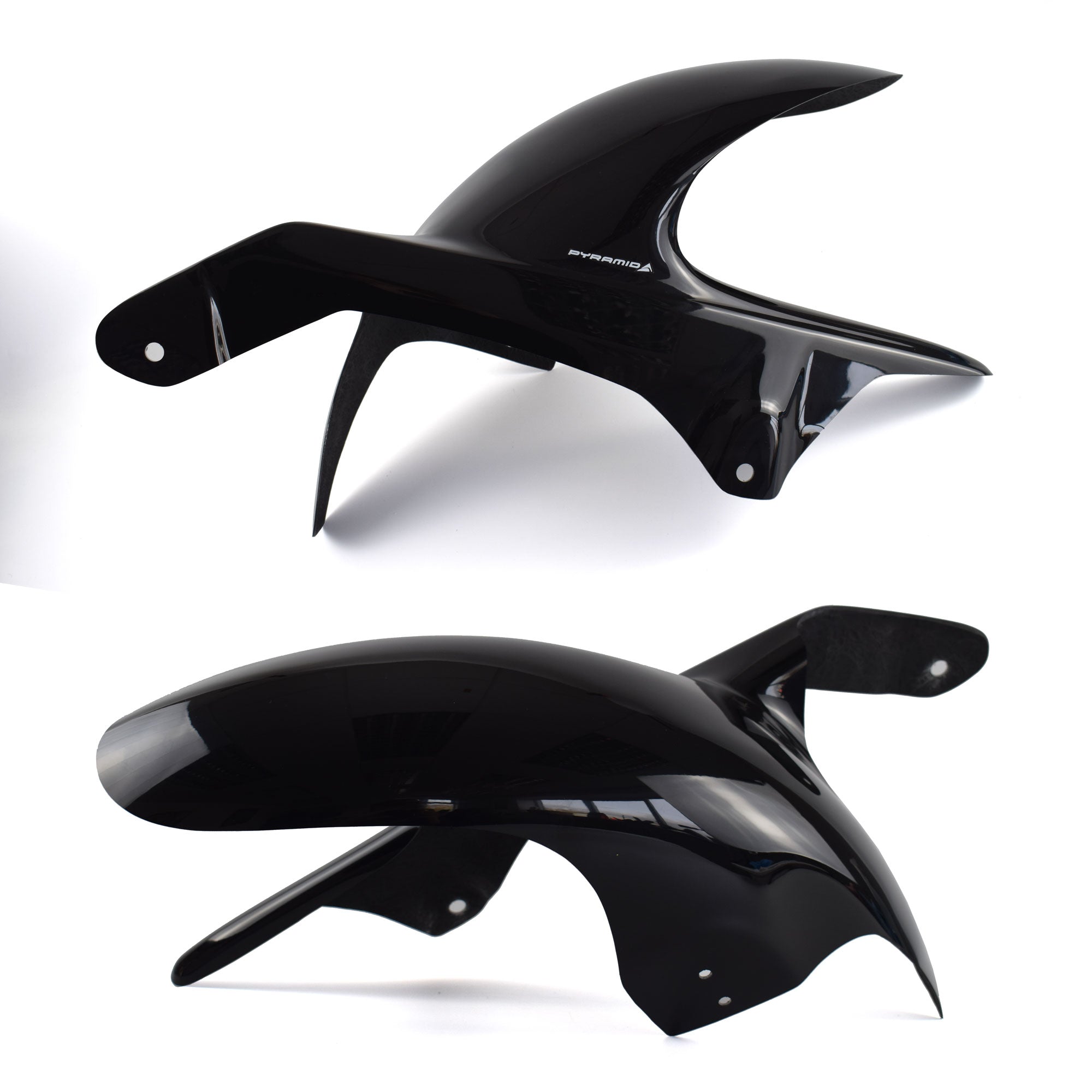 Pyramid Hugger | Gloss Black | Honda NX 500 2024>Current - Shop name