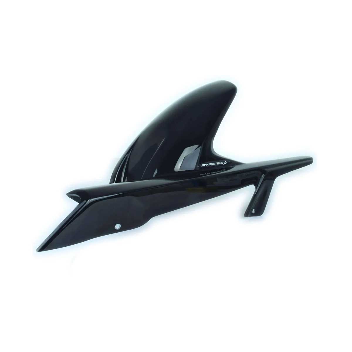 Pyramid Hugger | Gloss Black | KTM 390 Duke 2012>2023 - Pyramid Motorcycle Accessories