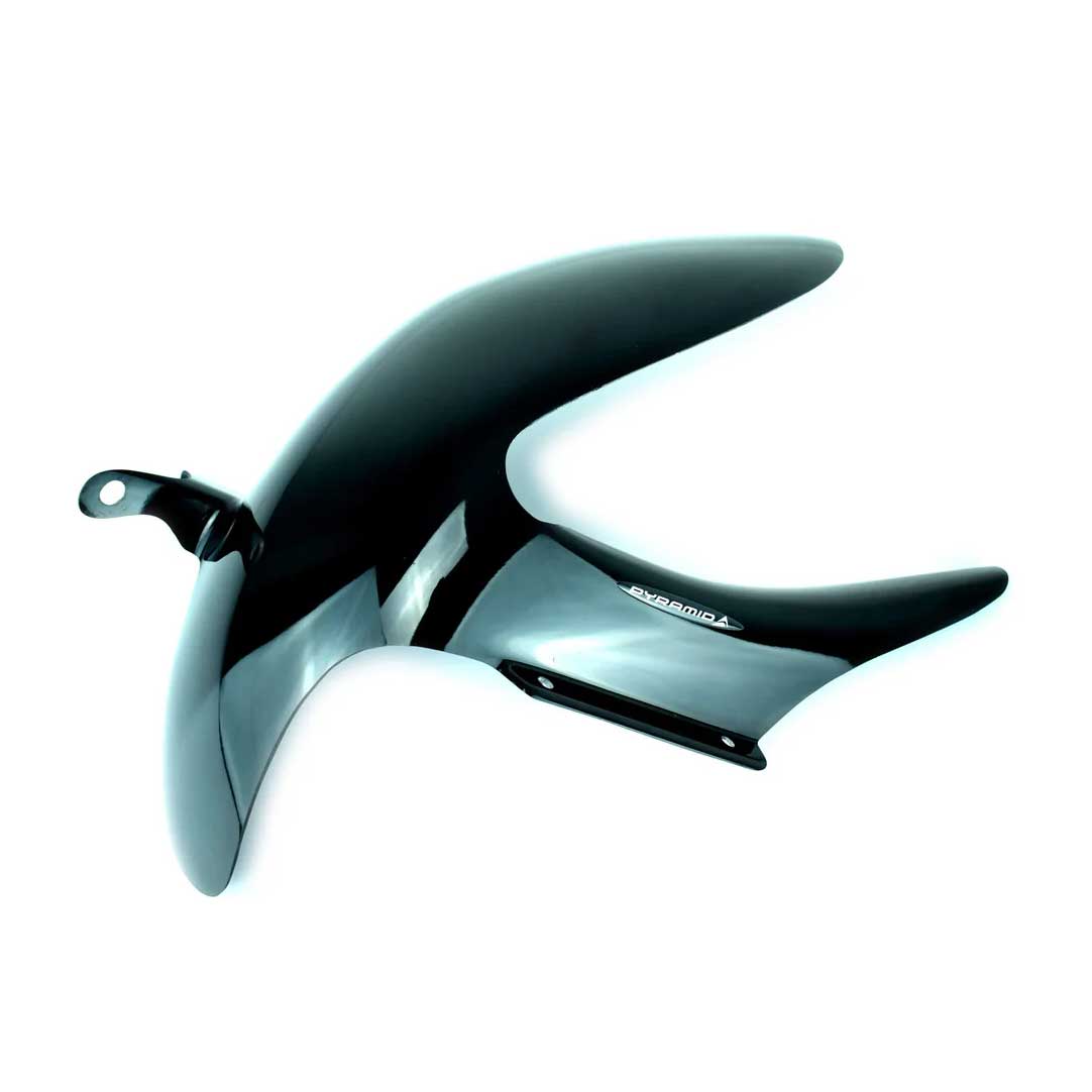Pyramid Hugger | Gloss Black | Kawasaki ER-6N 2006>2008 - Pyramid Motorcycle Accessories
