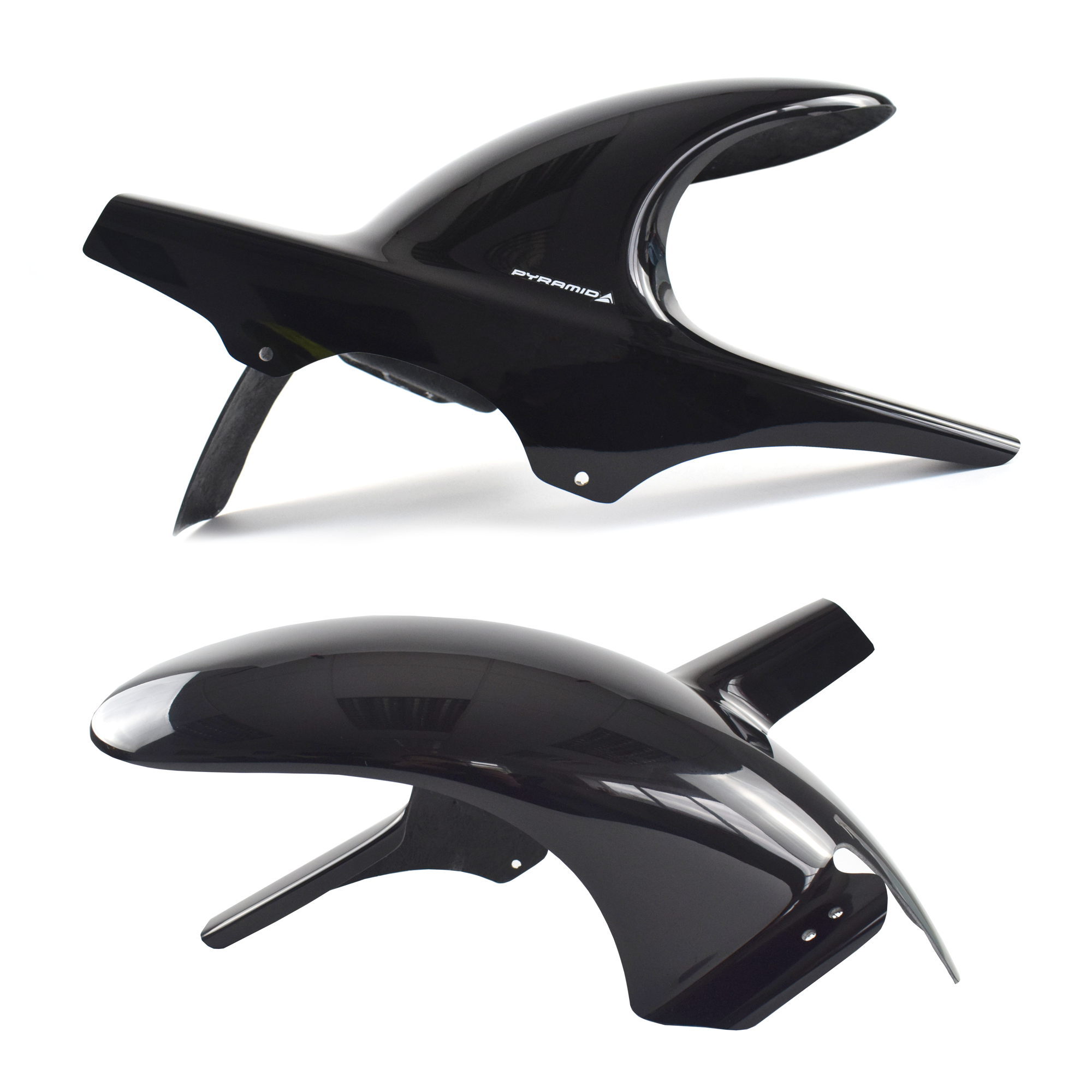 Pyramid Hugger | Gloss Black | Kawasaki Ninja ZX-6R 1998>1999 - Shop name
