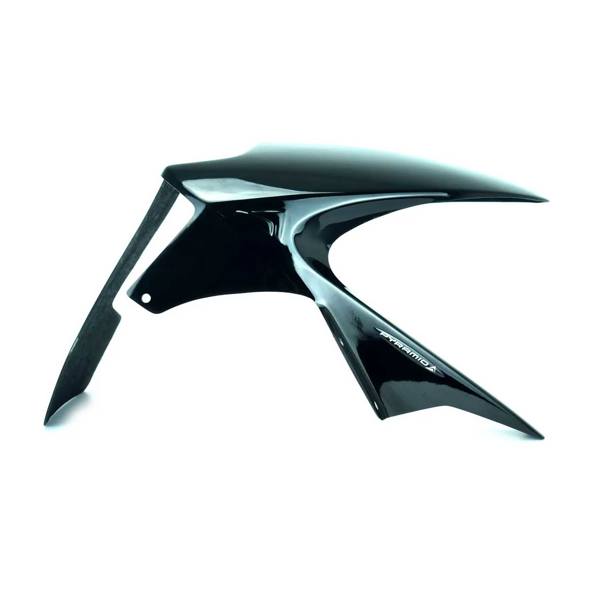 Pyramid Hugger | Gloss Black | Kawasaki Ninja ZX-6R 2005>2006 - Pyramid Motorcycle Accessories