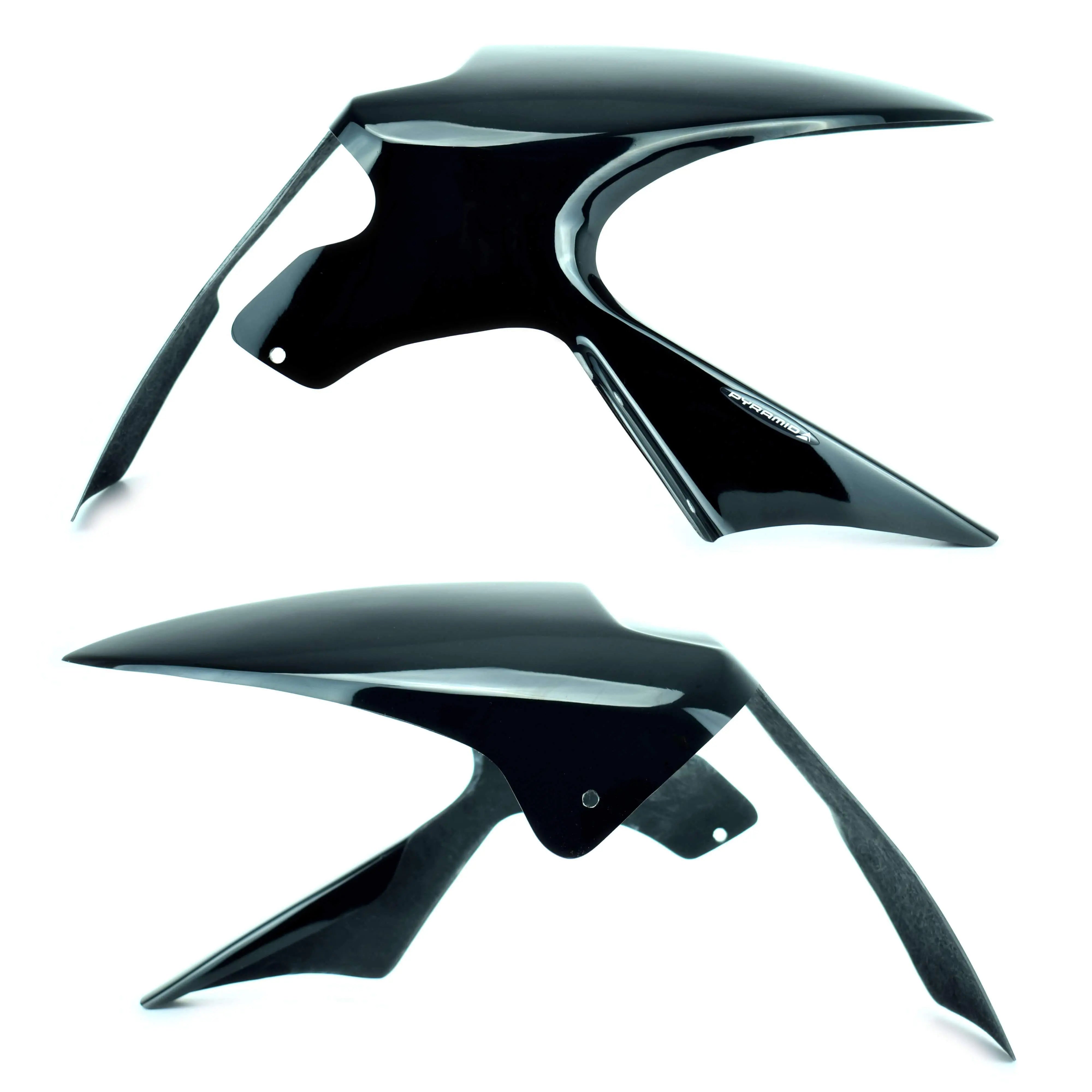 Pyramid Hugger | Gloss Black | Kawasaki Ninja ZX-6R 2007>2009 - Shop name