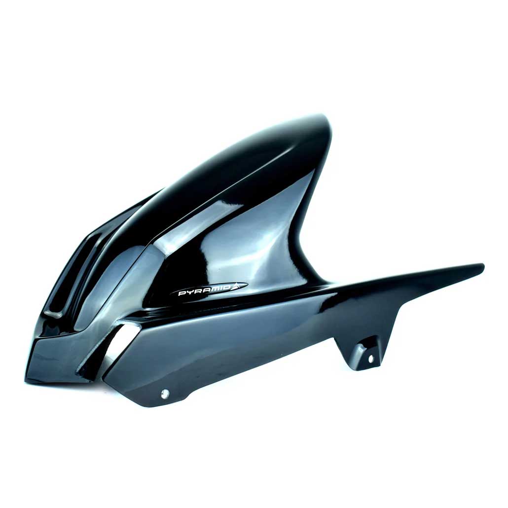 Pyramid Hugger | Gloss Black | Kawasaki Z 750 S 2004>2006 - Pyramid Motorcycle Accessories