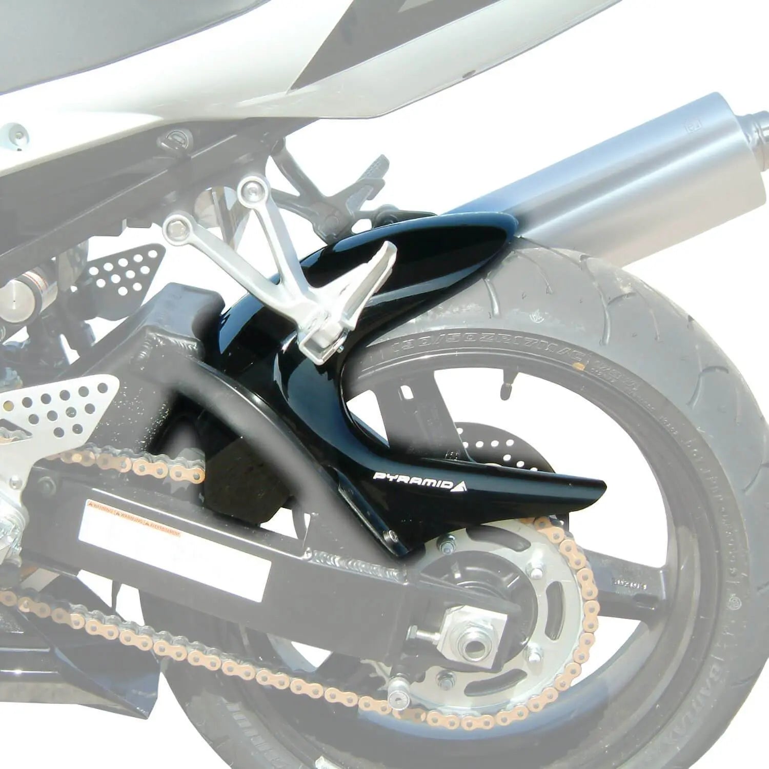 Pyramid Hugger | Gloss Black | Suzuki GSX-R1000 2003>2004 - Shop name