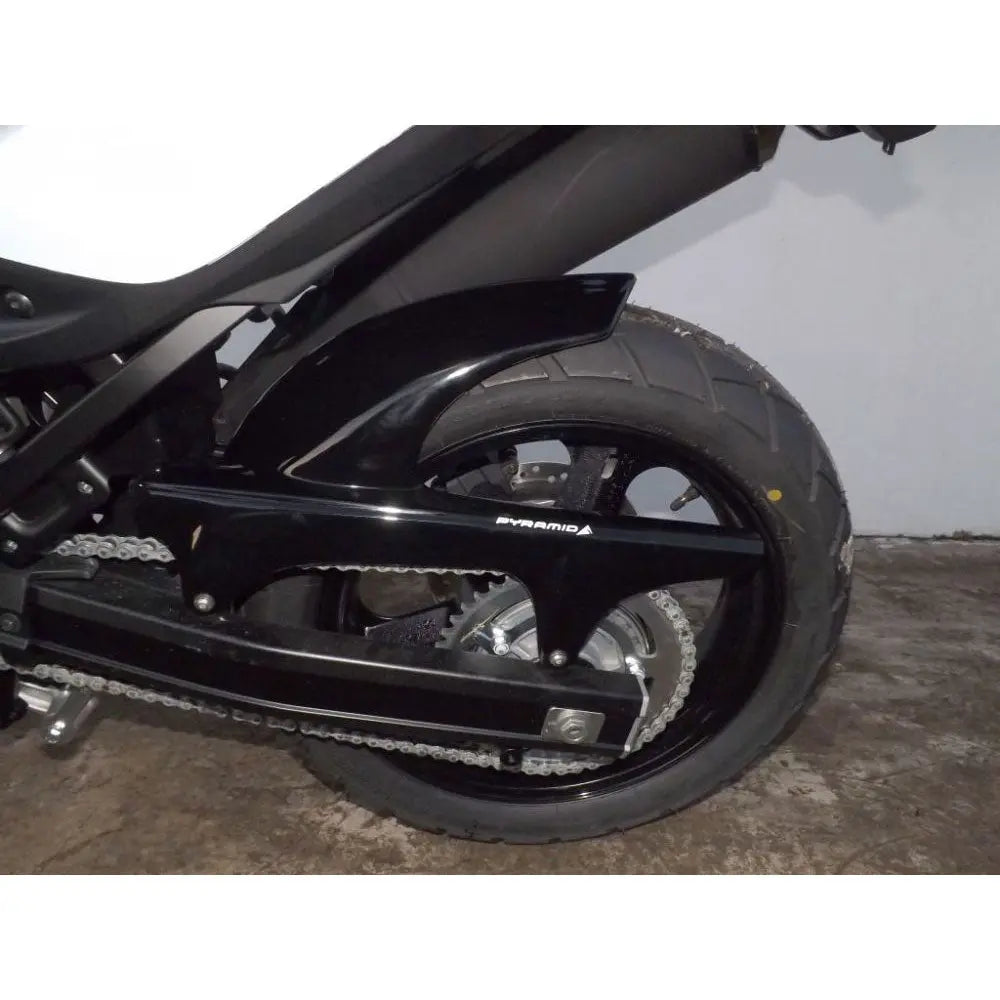 Pyramid Hugger | Gloss Black | Suzuki V-Strom 650XT 2004>Current - Shop name