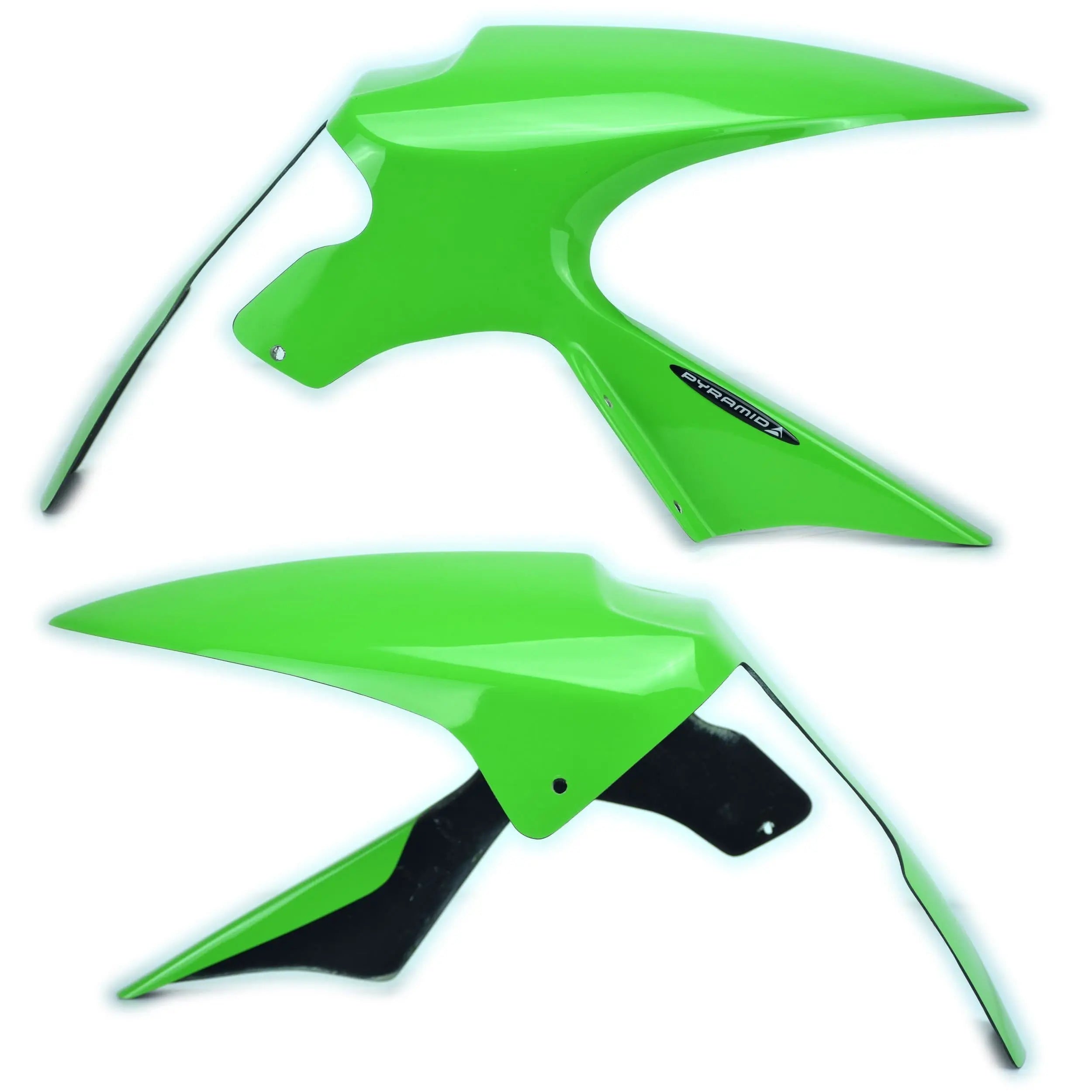 Pyramid Hugger | Gloss Green | Kawasaki Ninja ZX-6R 2007>2009 - Shop name