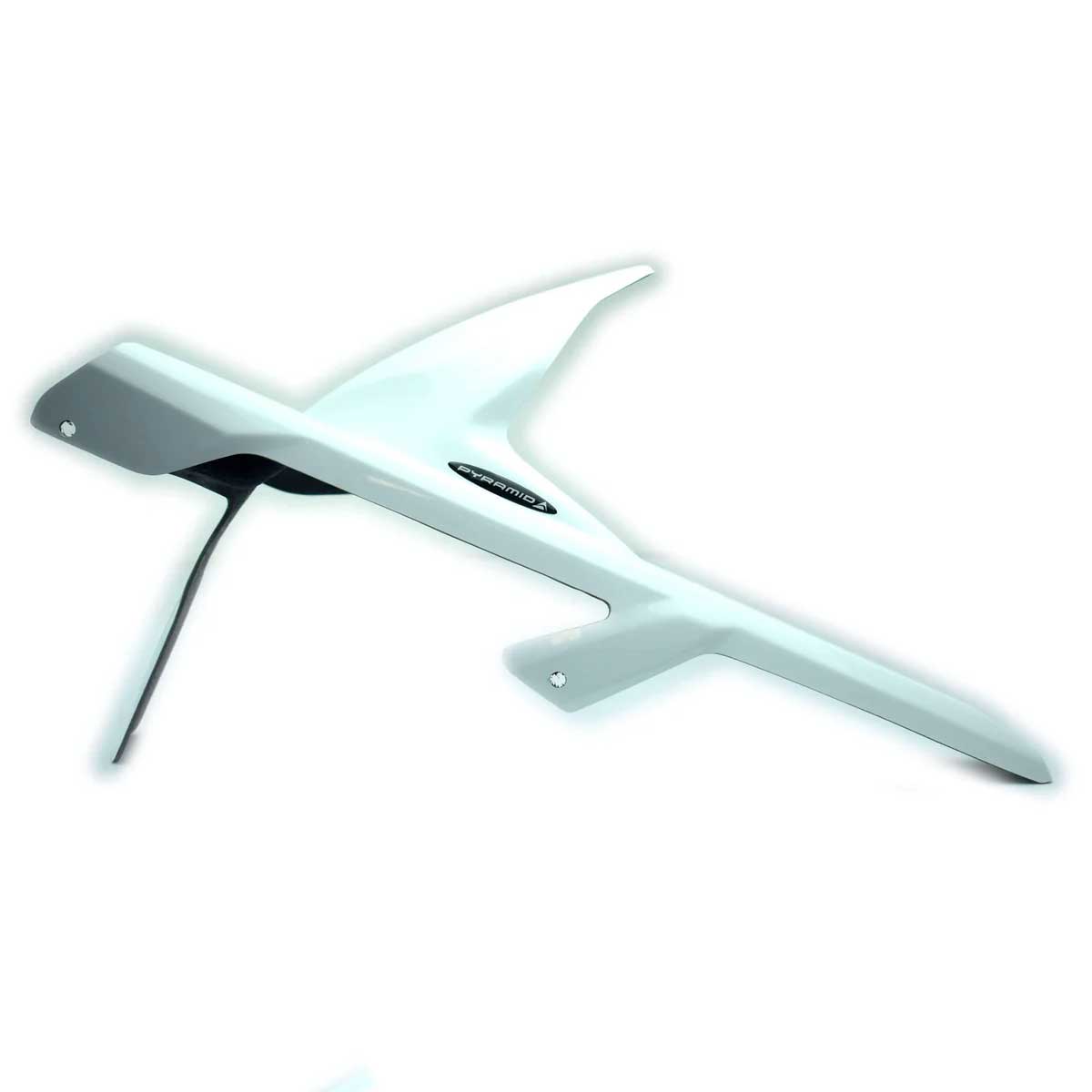 Pyramid Hugger | Gloss White | KTM 690 Duke R 2012>Current - Pyramid Motorcycle Accessories