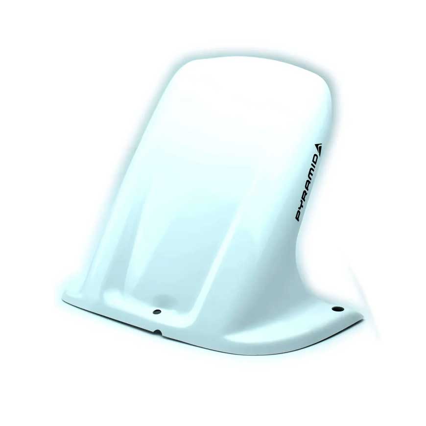 Pyramid Hugger | Gloss White | Yamaha FZ1 2006>2015 - Pyramid Motorcycle Accessories