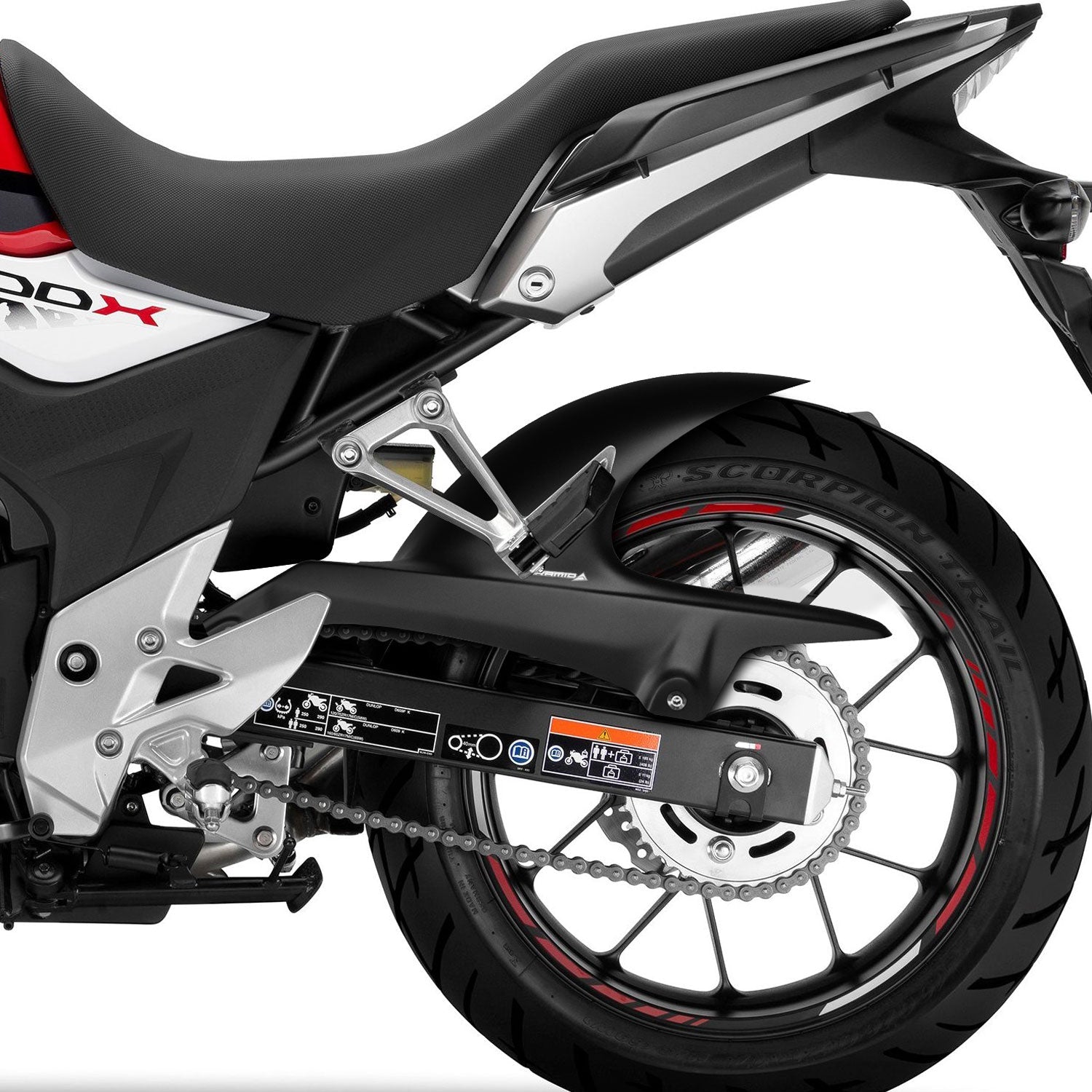 Pyramid Hugger | Matte Black | Honda CB 500 F 2019>2021 - Shop name