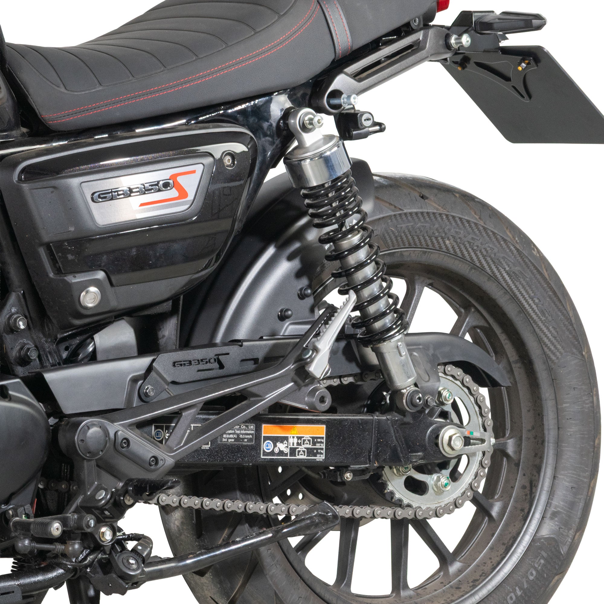 Pyramid Hugger | Matte Black | Honda GB350S 2025>CurrentΒ -Β Shop name