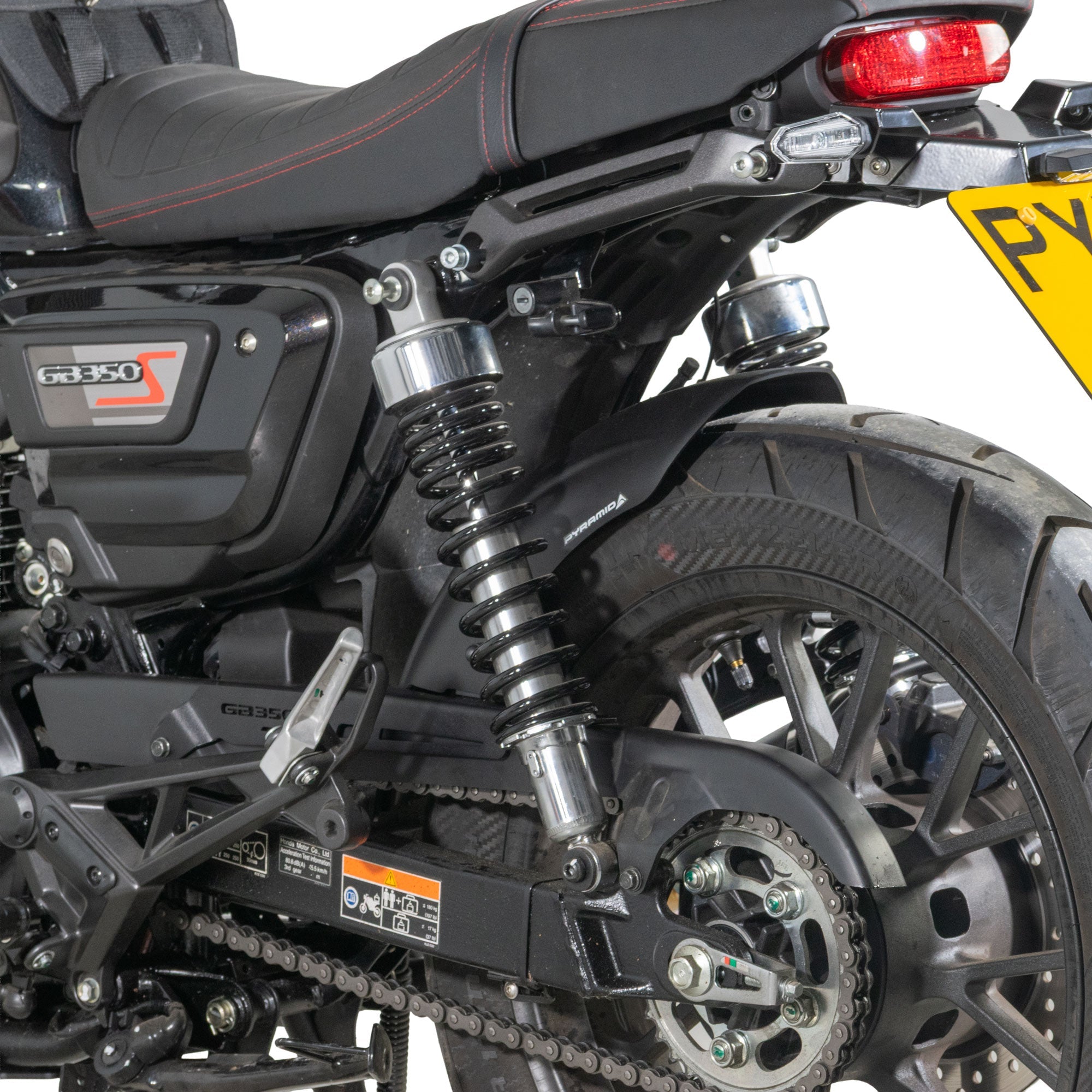 Pyramid Hugger | Matte Black | Honda GB350S 2025>CurrentΒ -Β Shop name