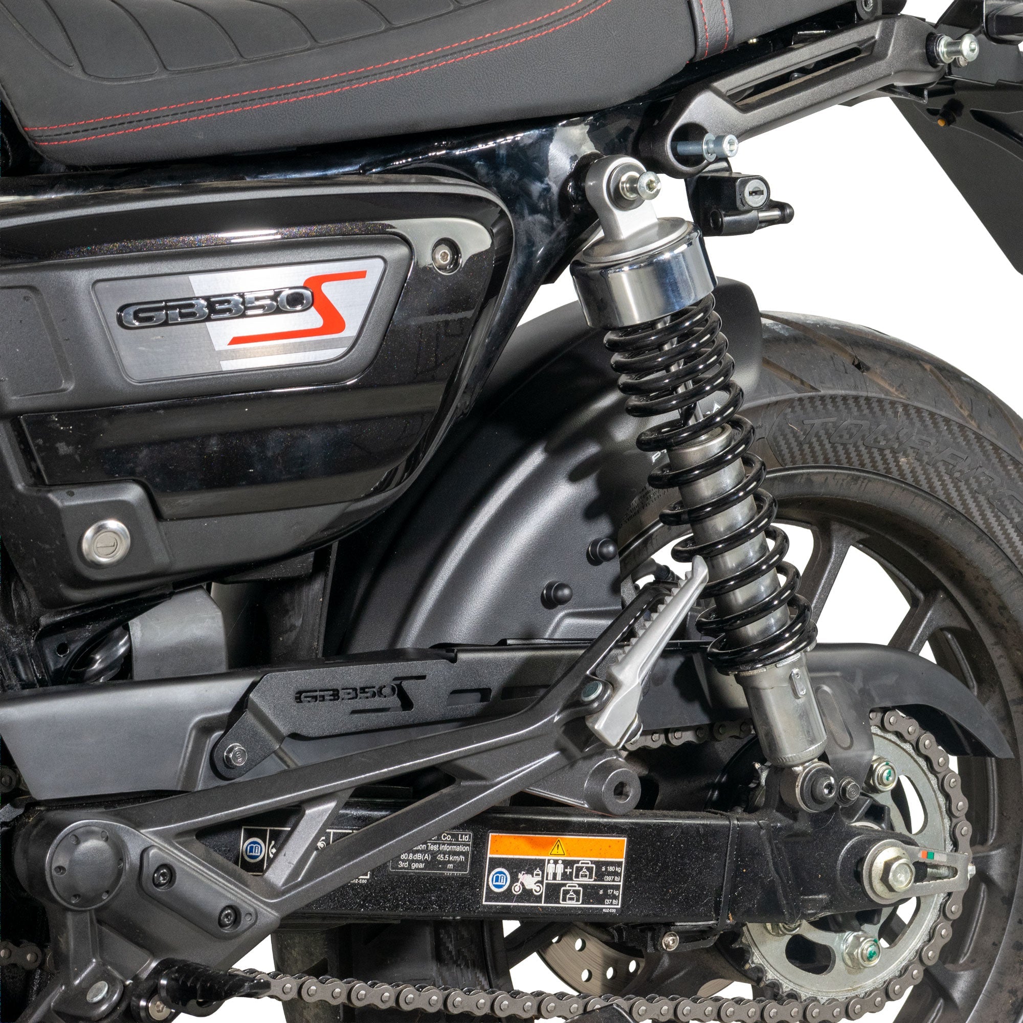 Pyramid Hugger | Matte Black | Honda GB350S 2025>CurrentΒ -Β Shop name