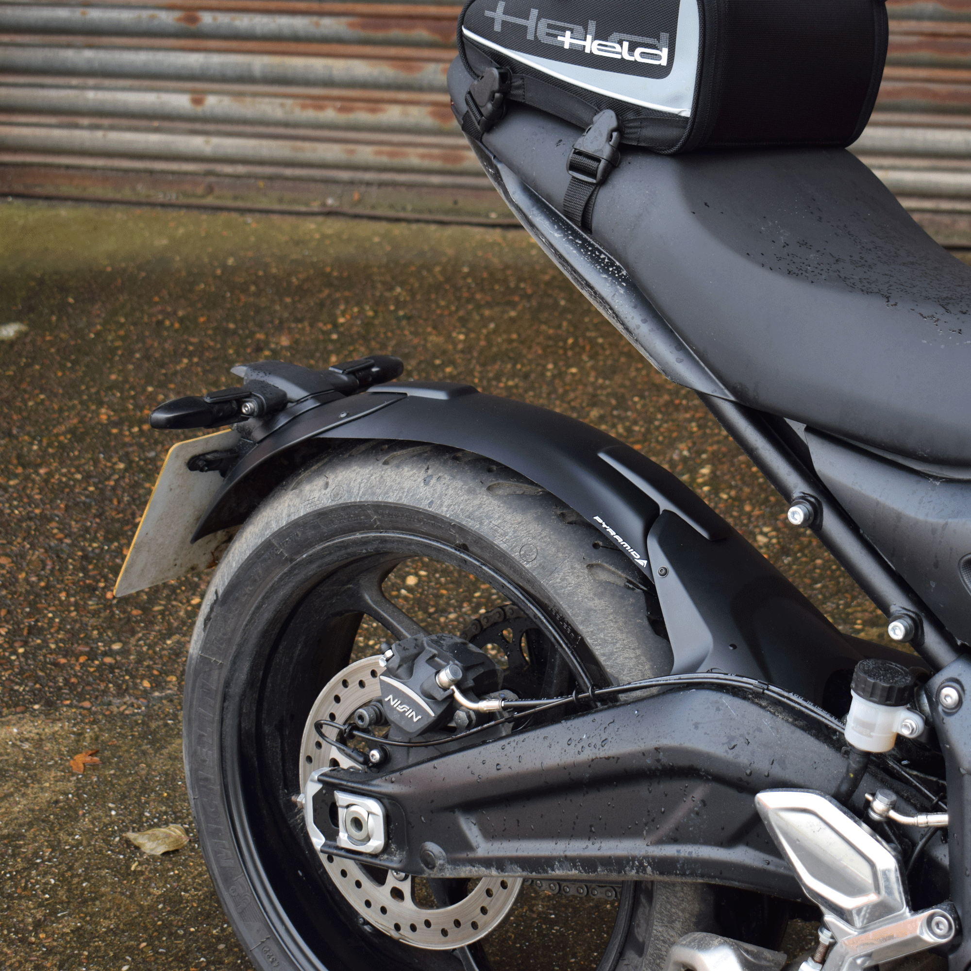 Pyramid Hugger | Matte Black | Triumph Trident 660 2021>Current - Shop name