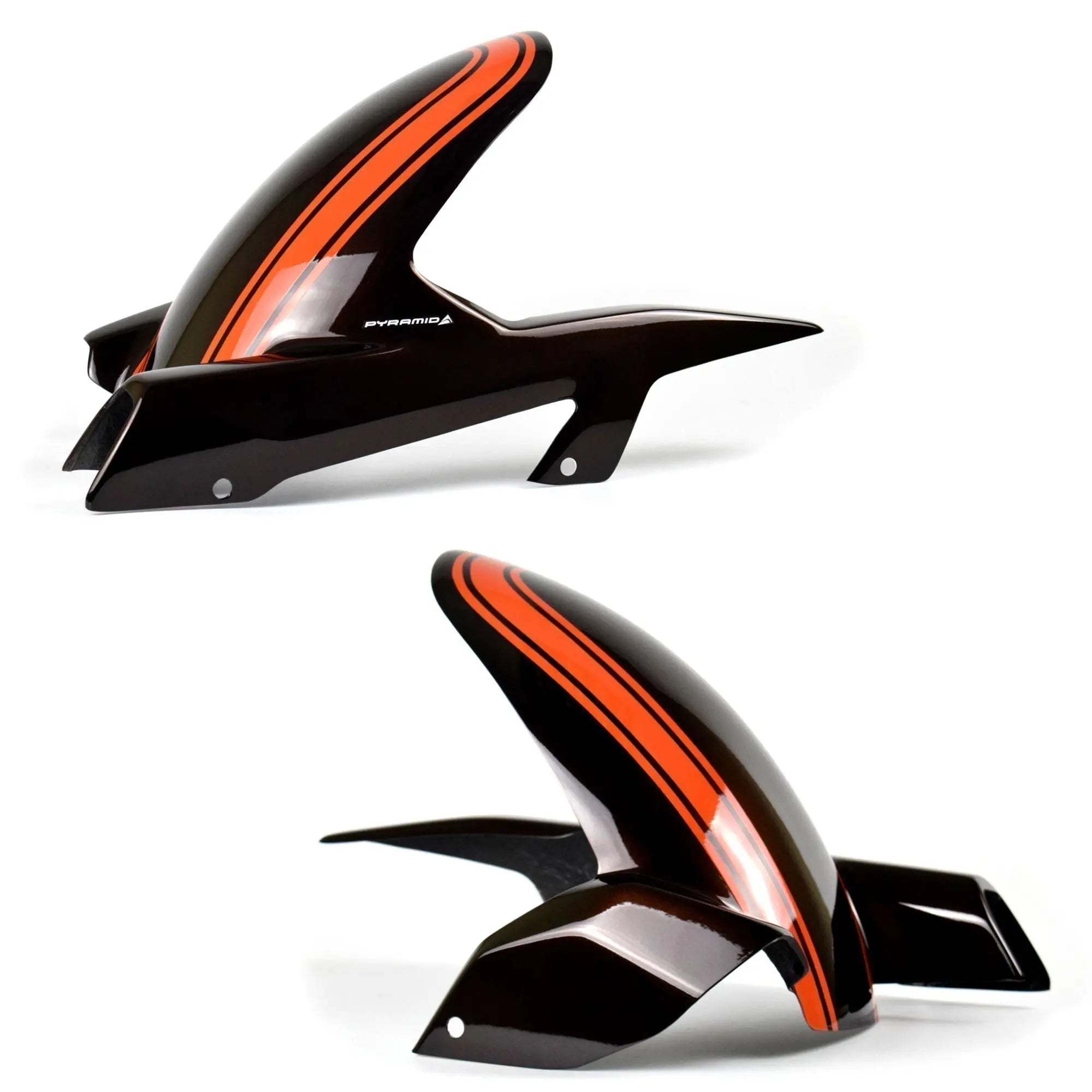 Pyramid Hugger | Metallic Brown/Metallic Orange (Candytone Brown/Candytone Orange) | Kawasaki Z 900 RS 2017>2020 - Shop name
