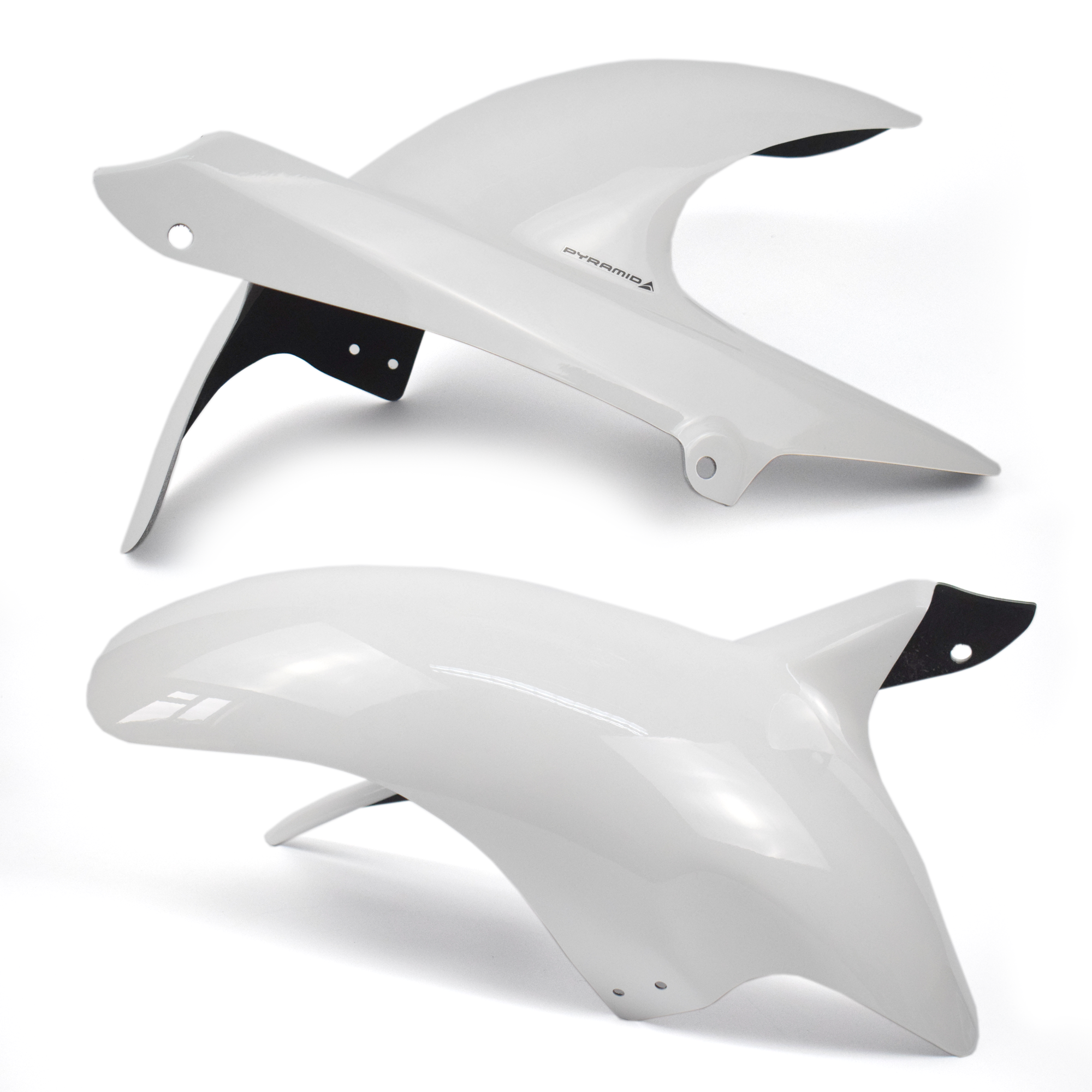 Pyramid Hugger | Pearl Glare White | Honda CB750 Hornet 2023>2024 - Shop name