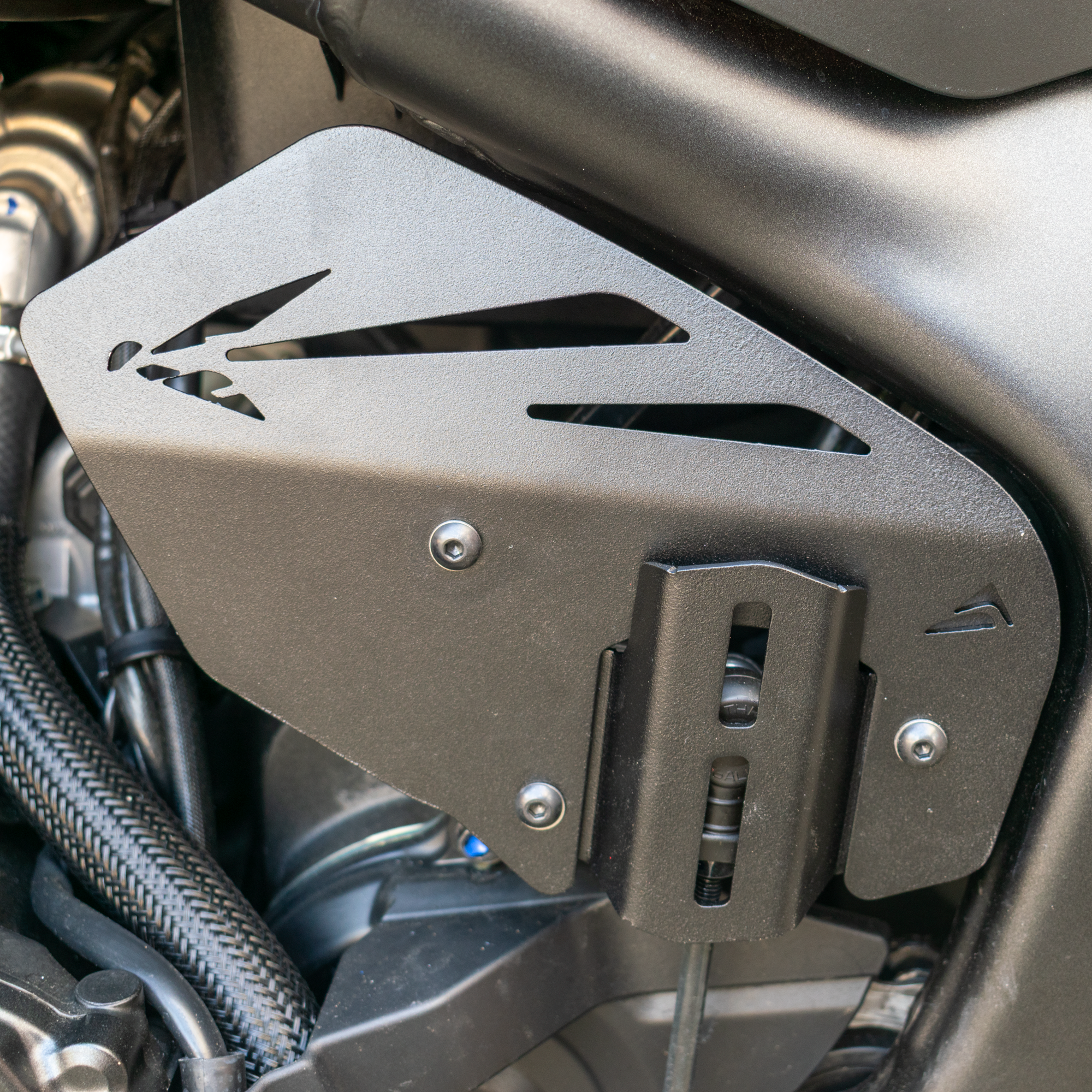 Pyramid Infill Panel | Matte Black | Honda CB1000 Hornet 2025>Current - Shop name