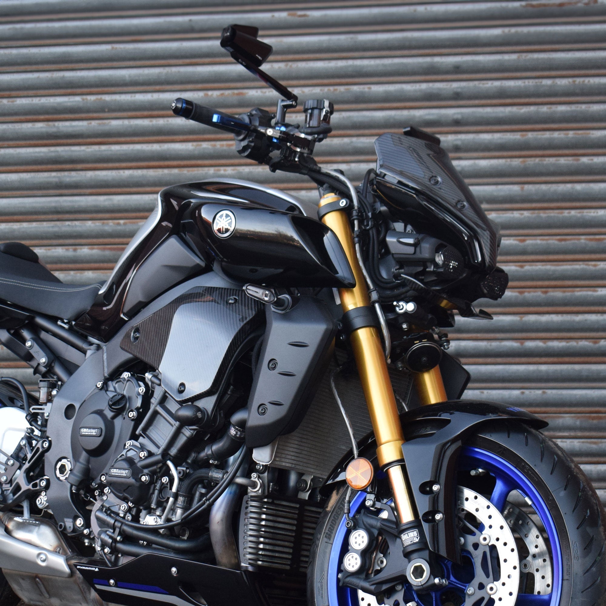 Pyramid Infill Panels | Carbon Fibre | Yamaha MT-10 2022> - Shop name