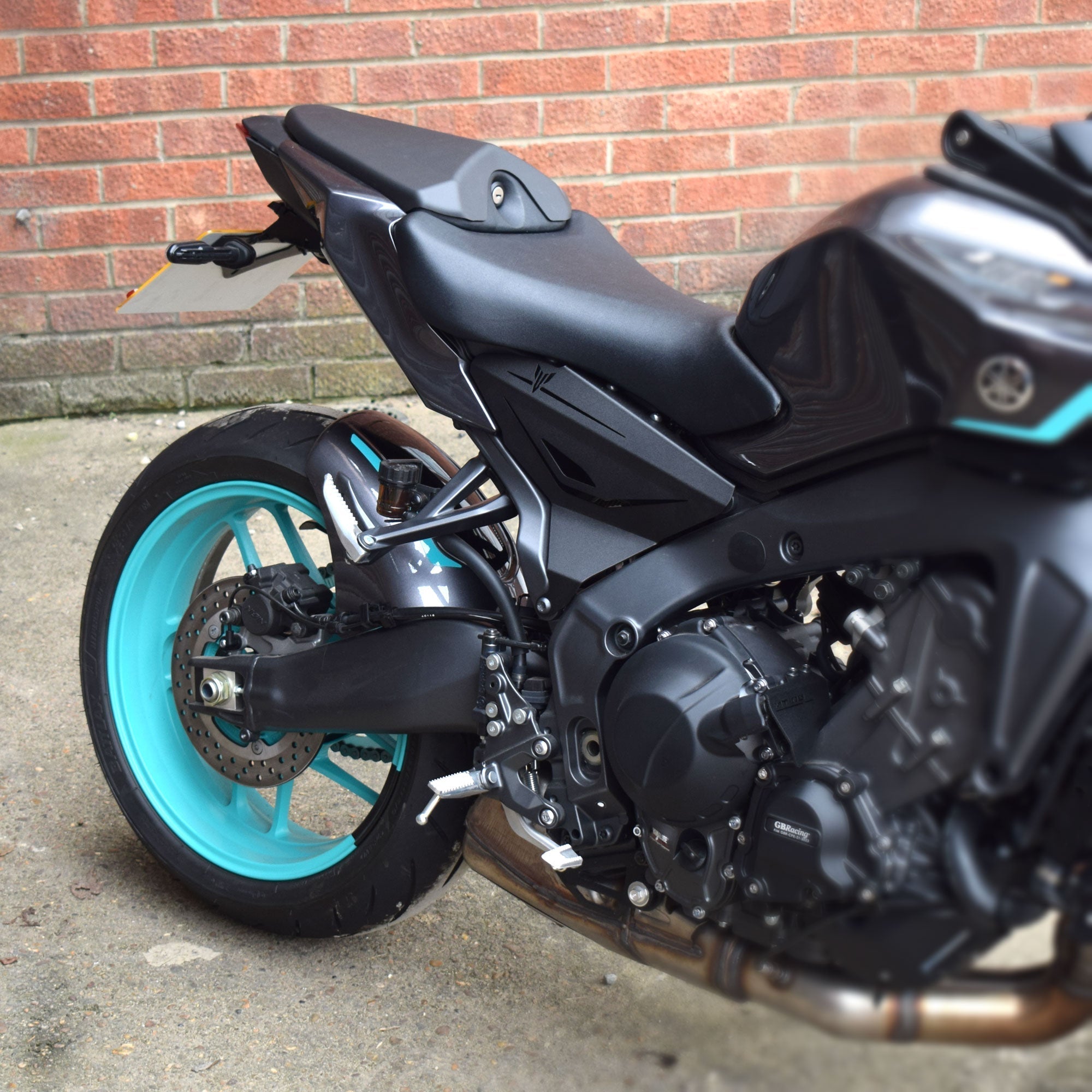 Pyramid Infill Panels | Matte Black | Yamaha MT-09 2024>2025 -  Shop name