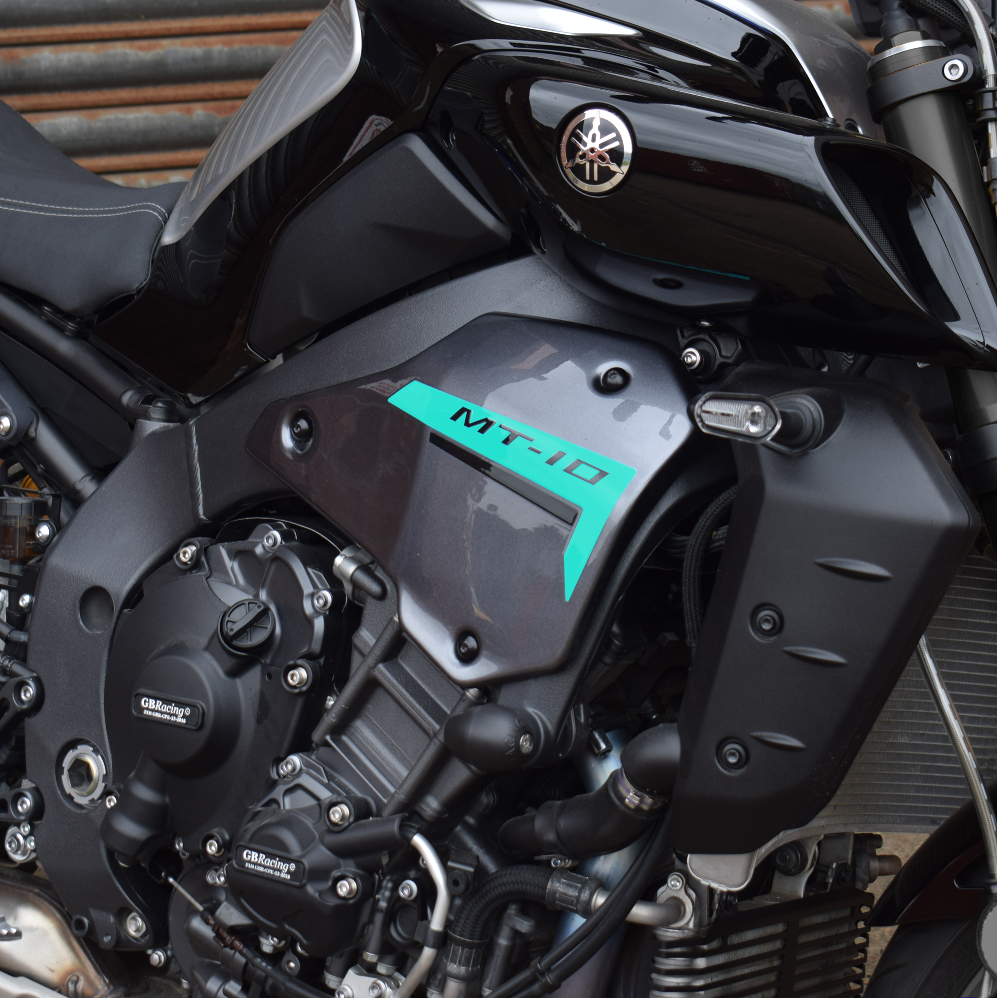 Pyramid Infill Panels | Midnight Cyan | Yamaha MT-10 2024>Β -Β Shop name