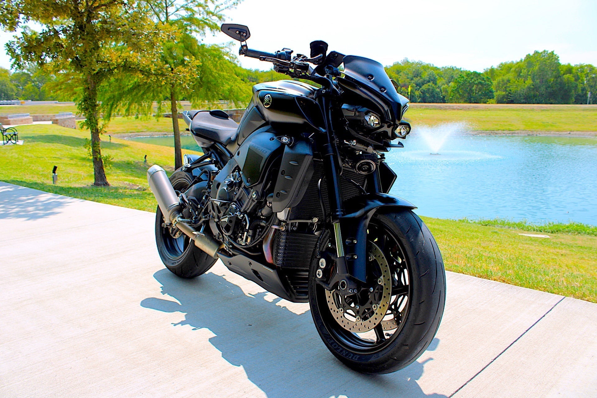 Pyramid Infill Panels | Tech Black Colours | Yamaha MT-10 2022> - Shop name