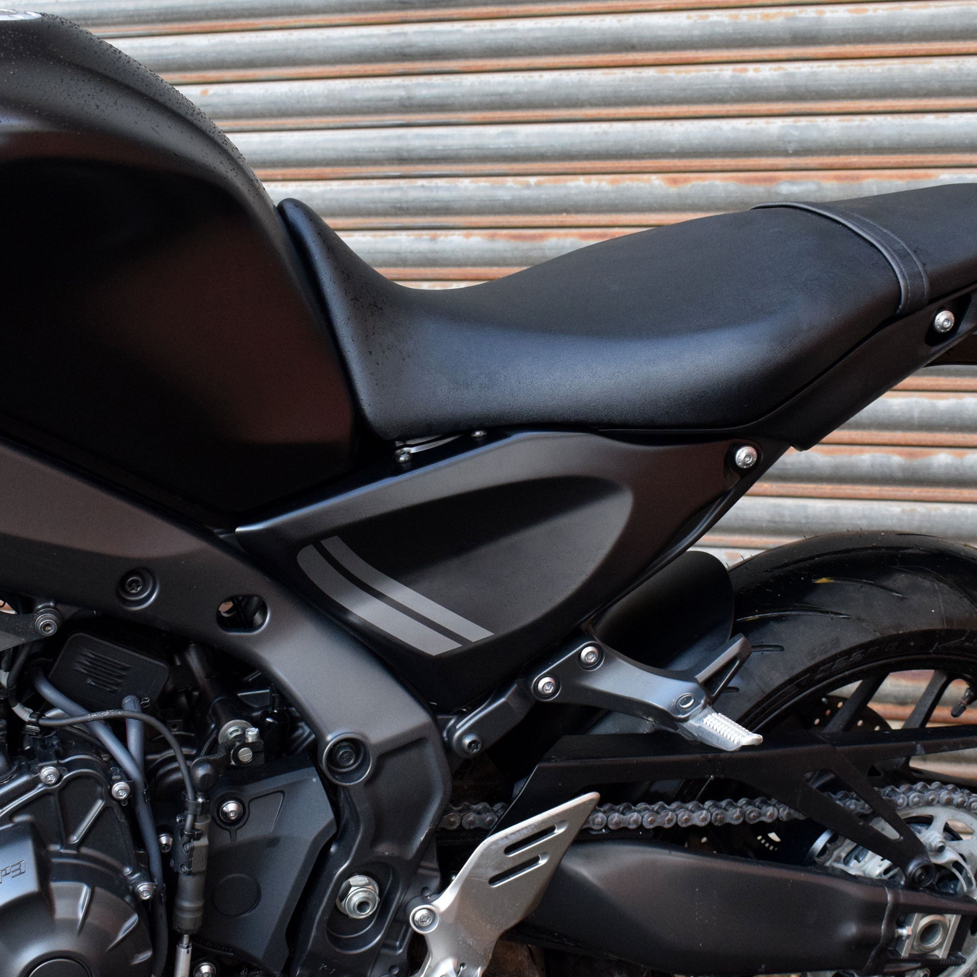 Pyramid Infill Panels | Unpainted | Yamaha MT-09 2021>2023 - Pyramid Motorcycle Accessories
