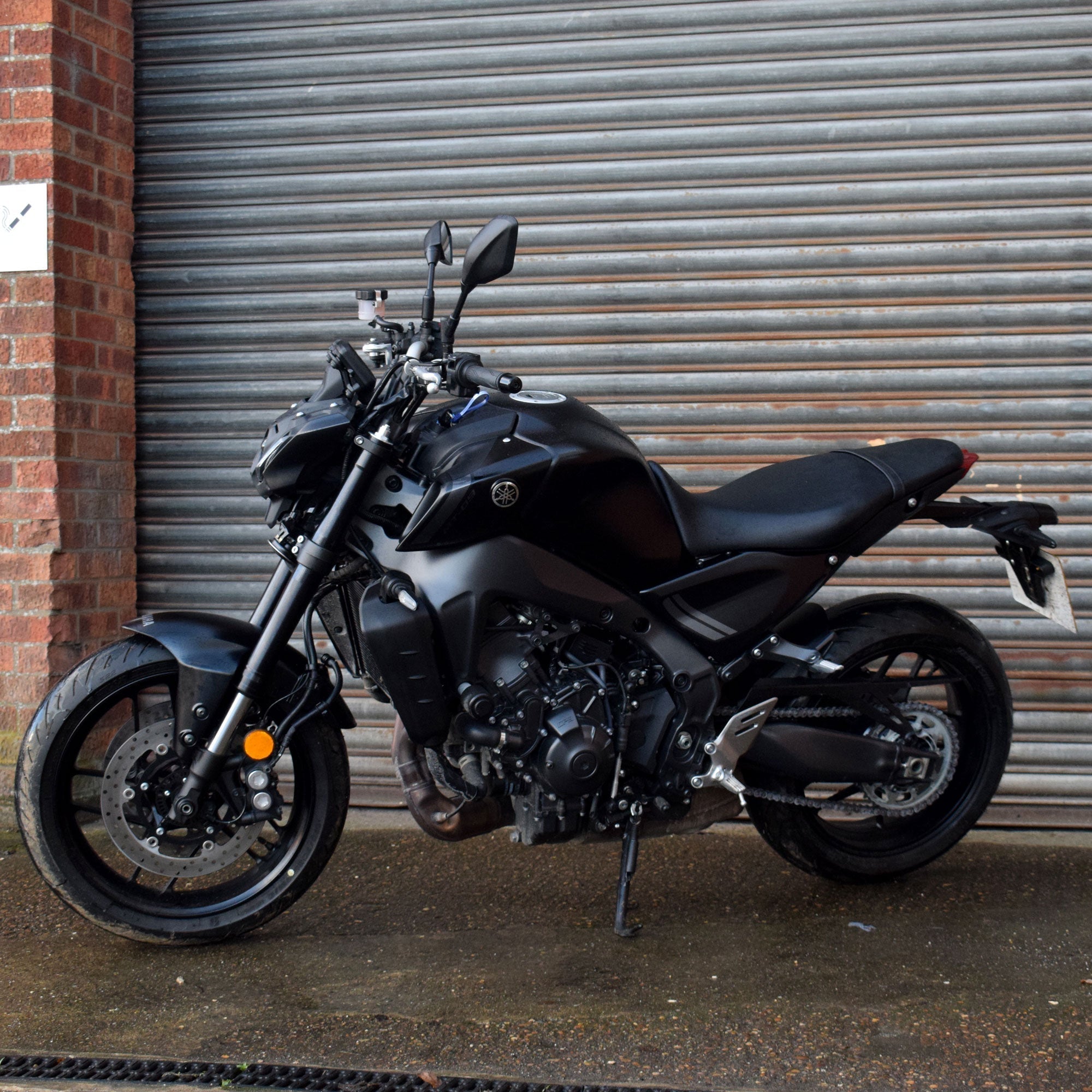Pyramid Infill Panels | Unpainted | Yamaha MT-09 2021>2023 - Pyramid Motorcycle Accessories