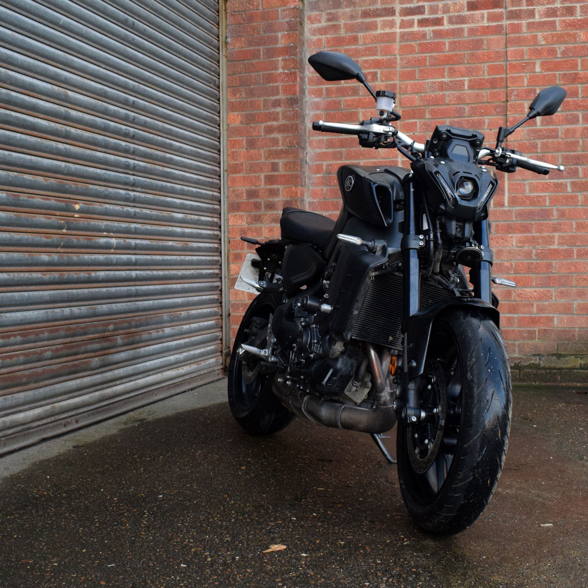 Pyramid Infill Panels | Unpainted | Yamaha MT-09 2021>2023 - Pyramid Motorcycle Accessories