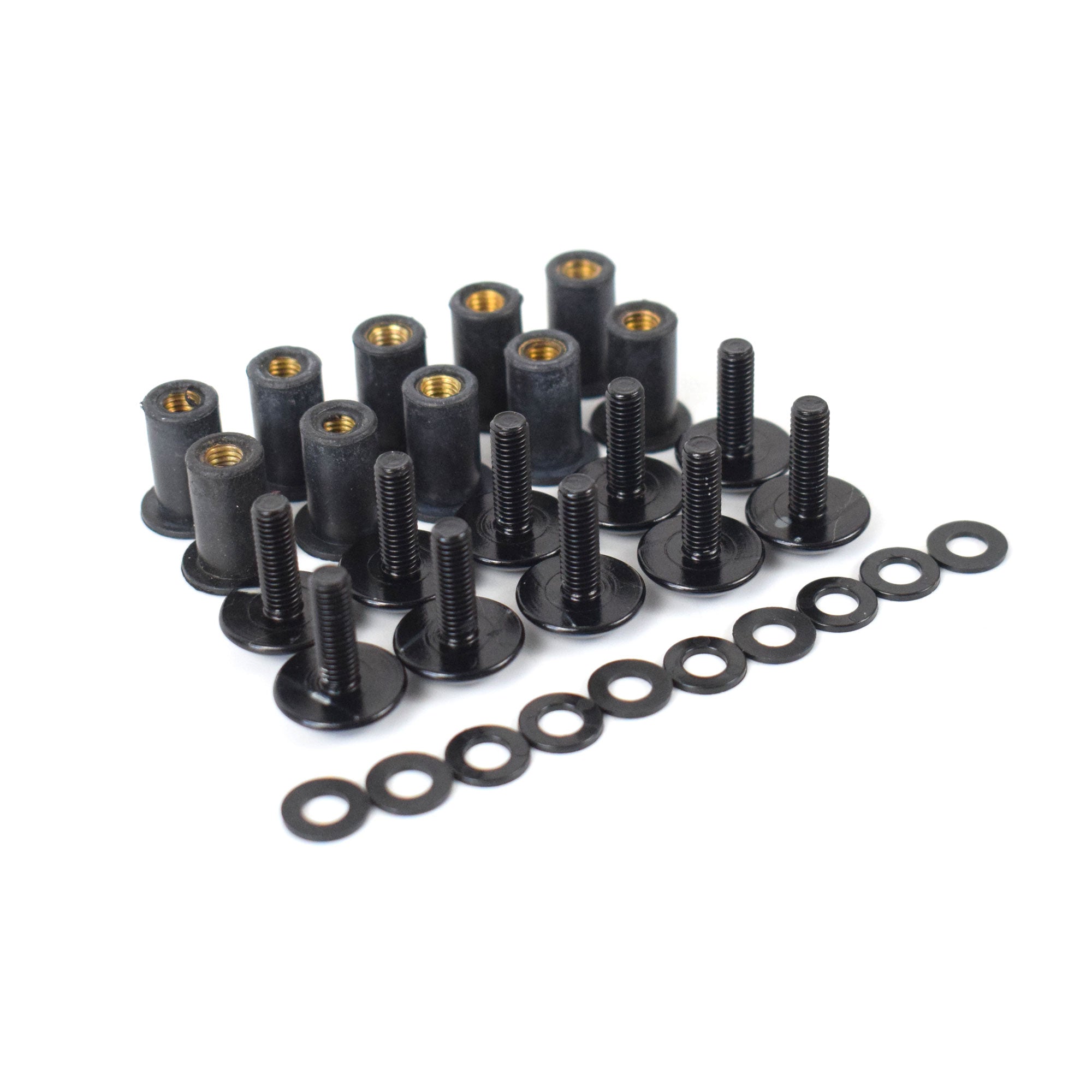Pyramid M5 X 16 Screen Kit - Black (Pack Of 10) - Shop name
