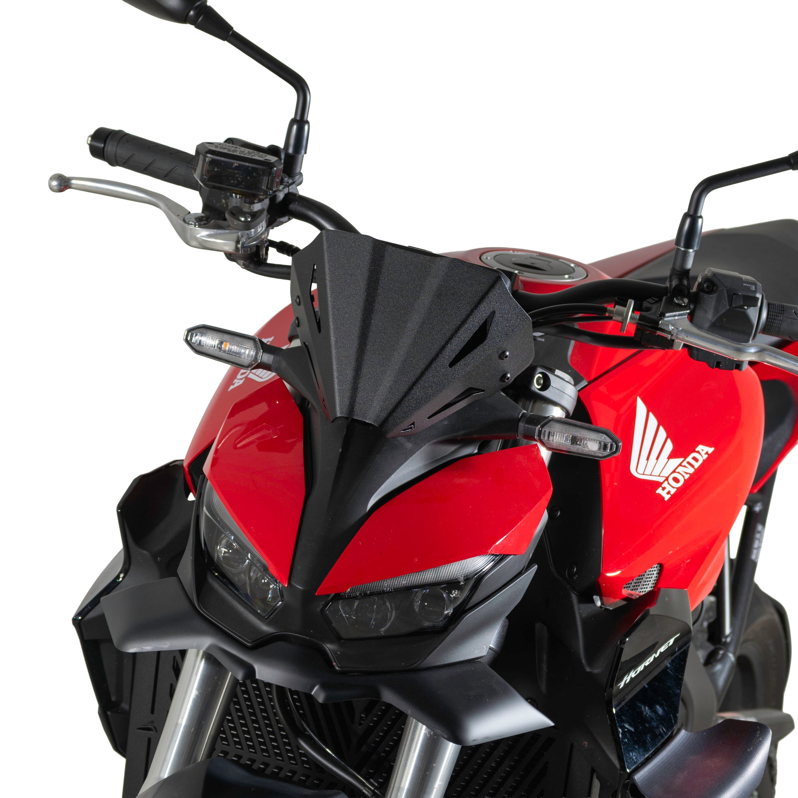 Pyramid Metal Fly Screen | Matte Black | Honda CB1000 Hornet inc SP 2025>Current - Pyramid Motorcycle Accessories