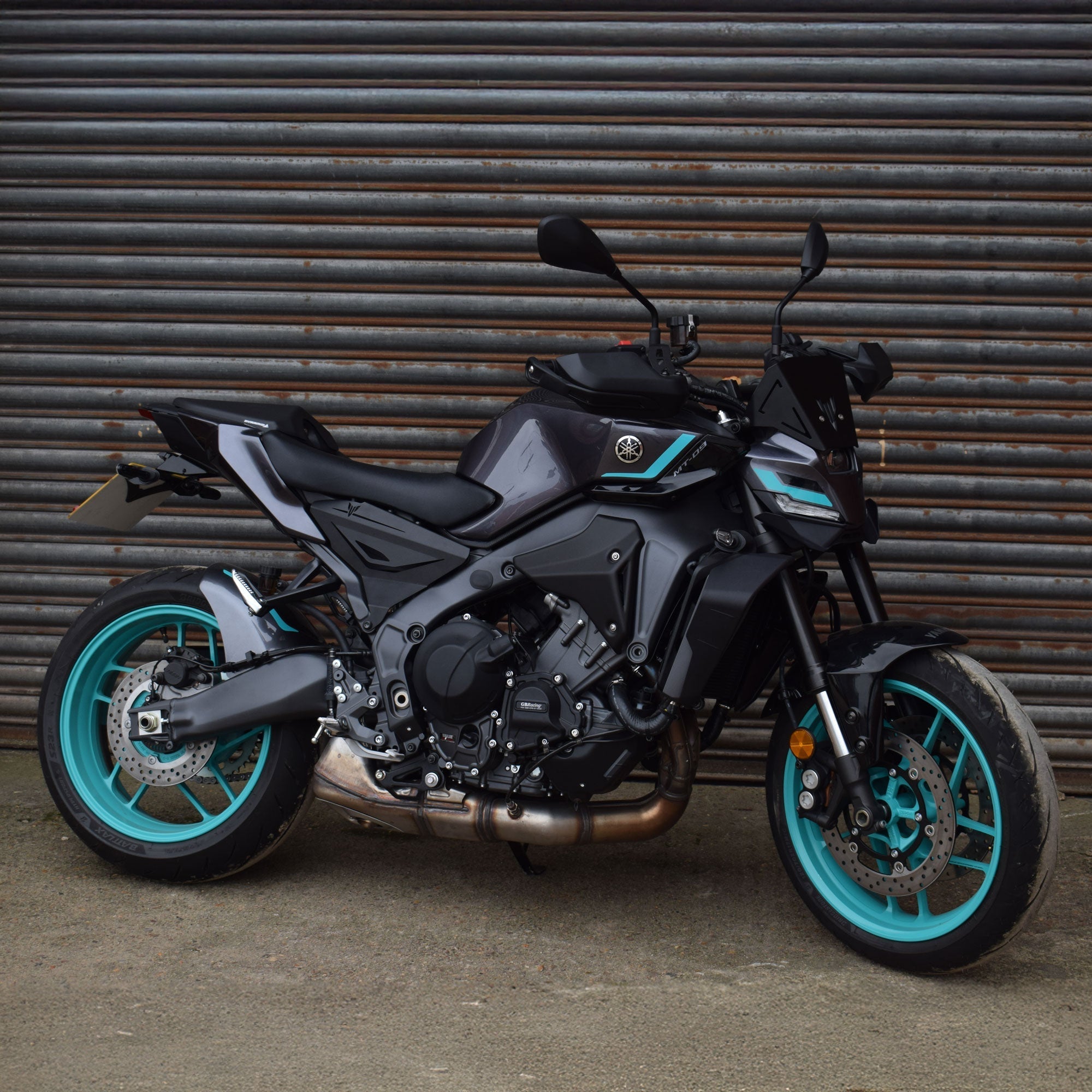 Pyramid Metal Fly Screen | Matte Black | Yamaha MT-09 2024>Current -  Shop name